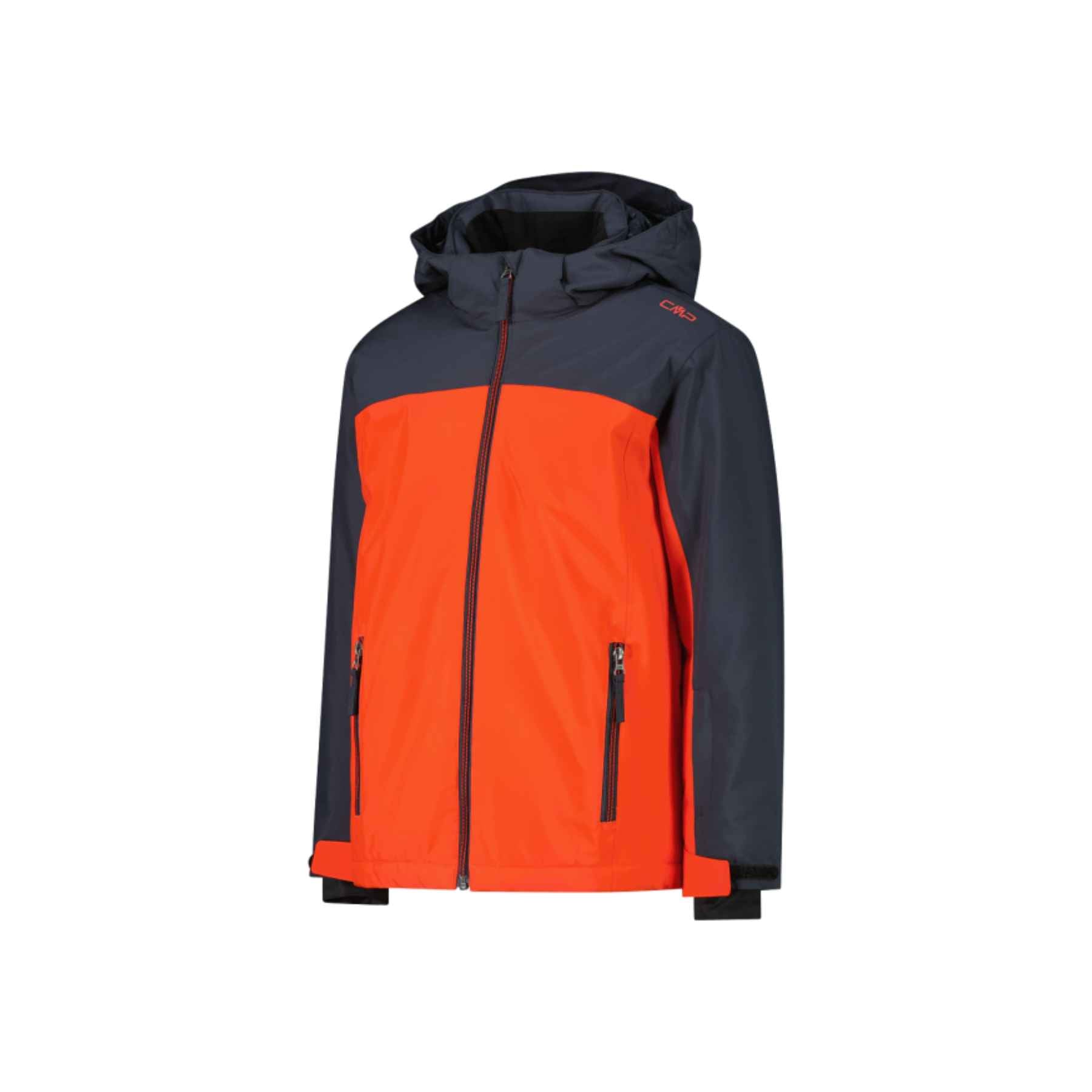 CMP Boy's Freeride Jacket in Tango Anthracite