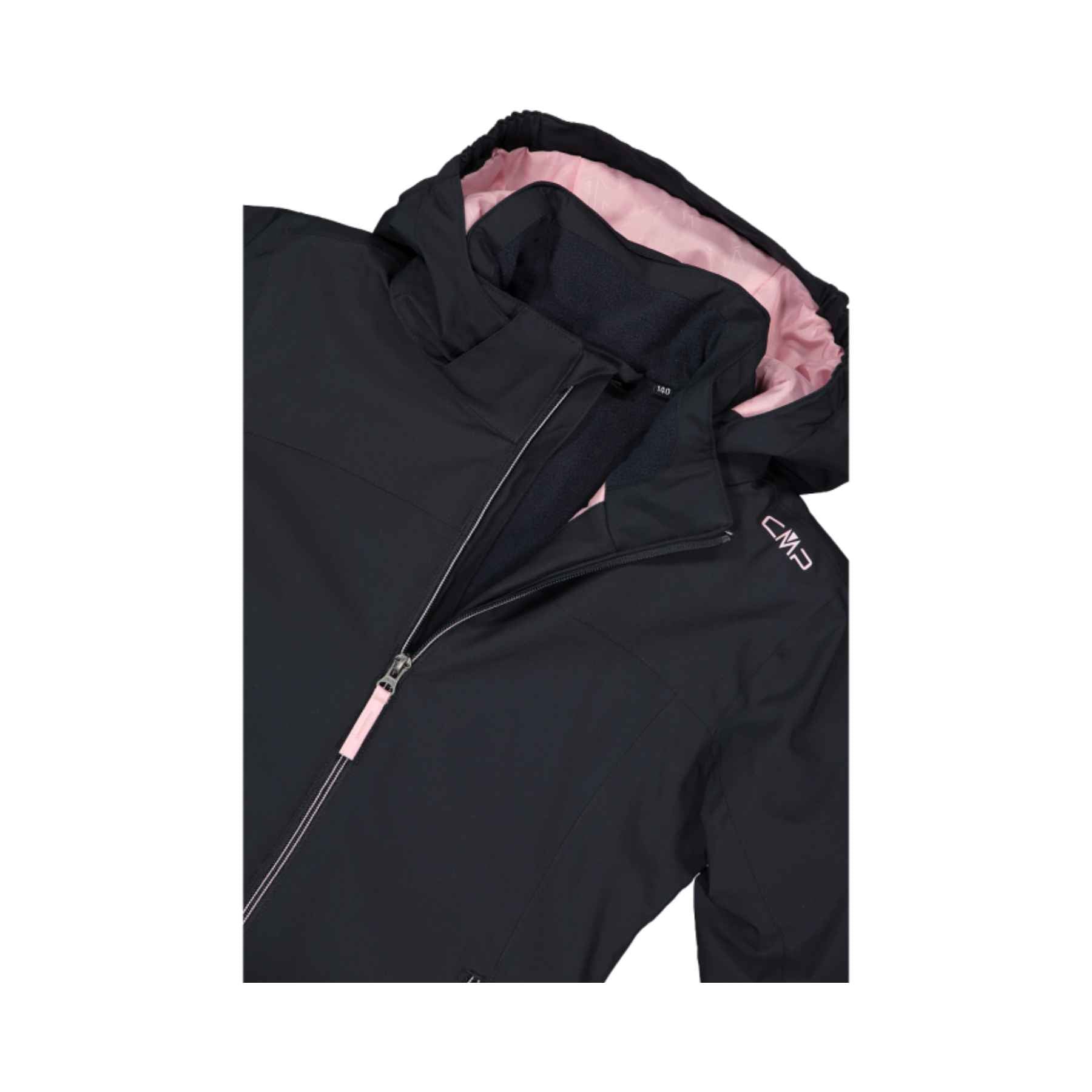 CMP Girl's Ski Jacket in Antracite Pink