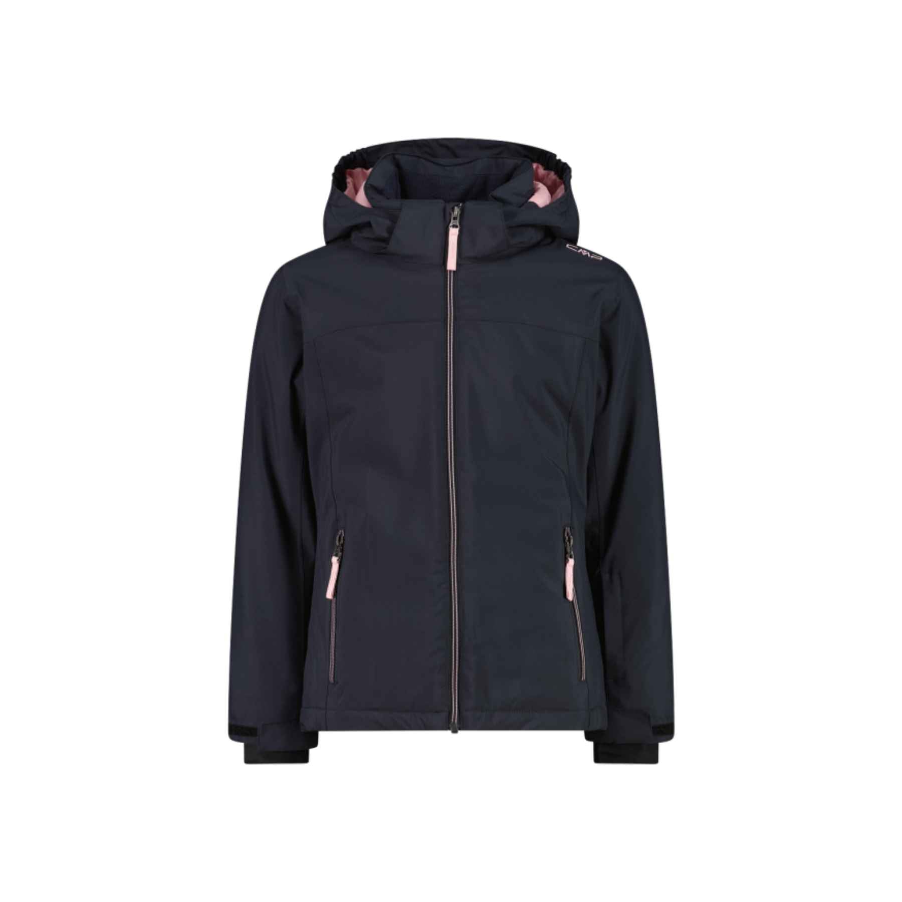 CMP Girl's Ski Jacket in Antracite Pink