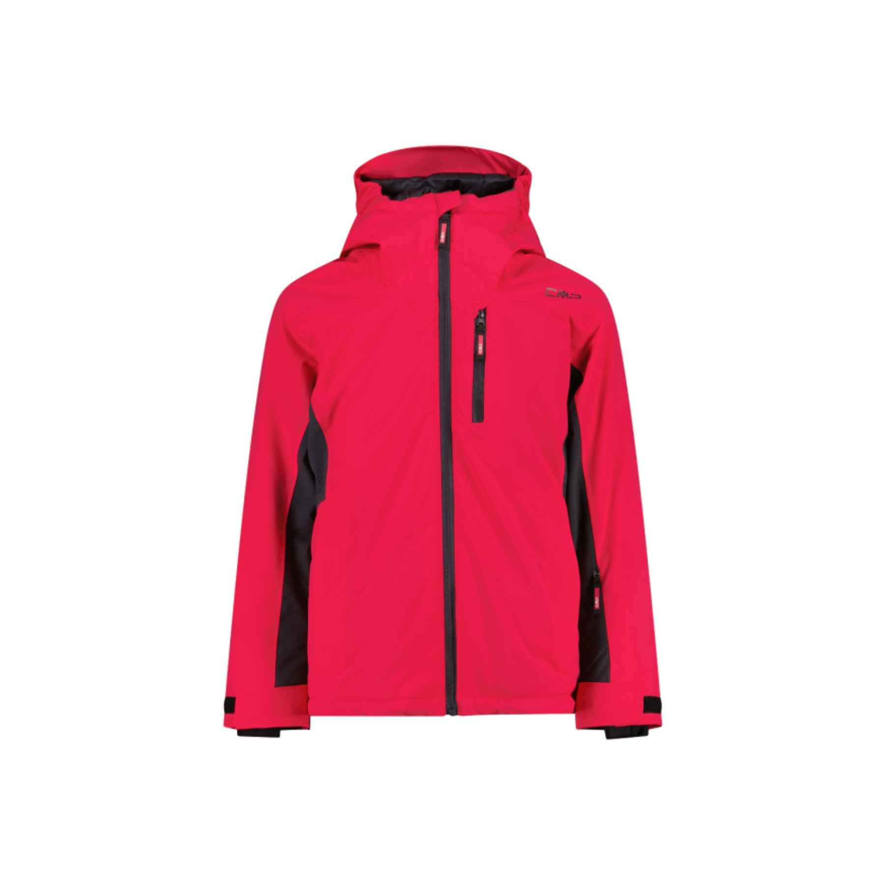 CMP Girl's Ski Jacket in Red Carminio