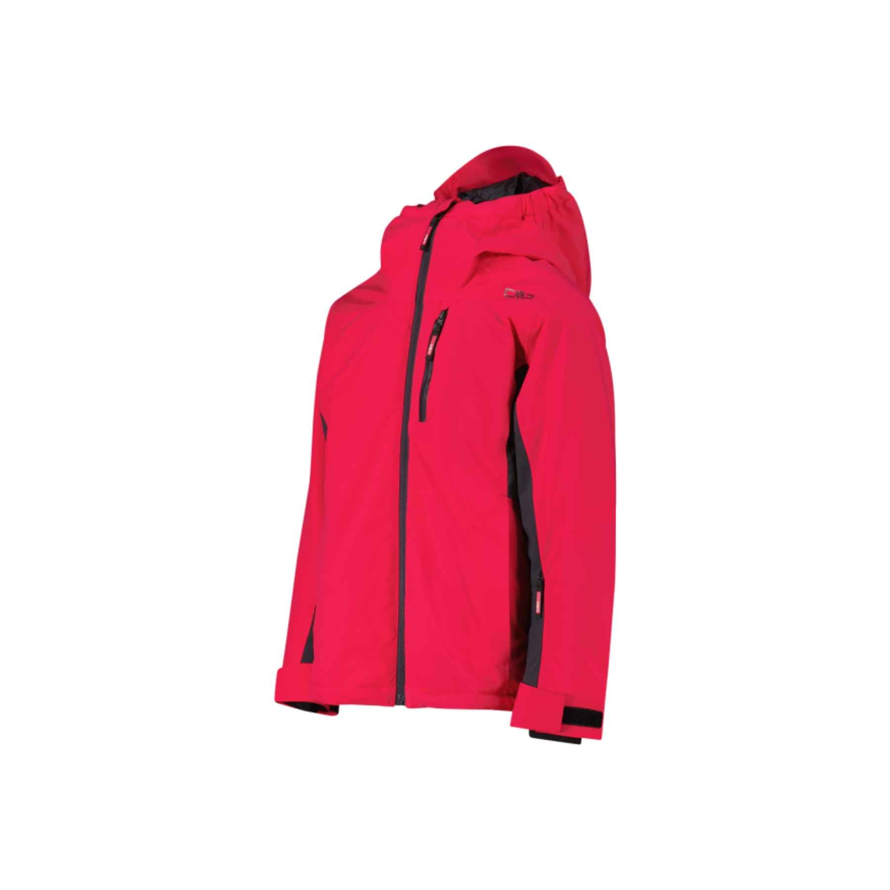 CMP Girl's Ski Jacket in Red Carminio