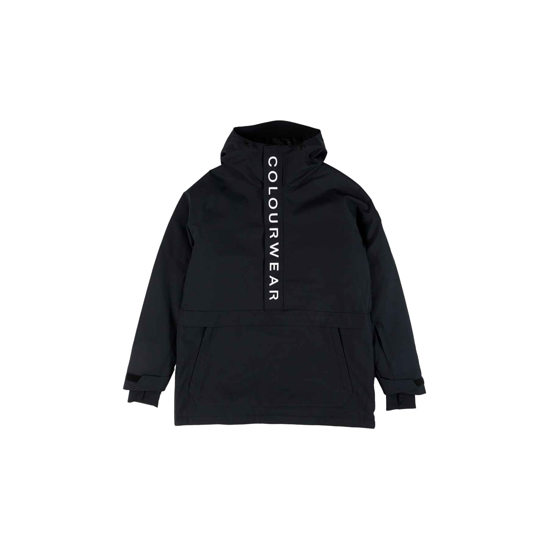 Colourwear Signature Anorak in Black