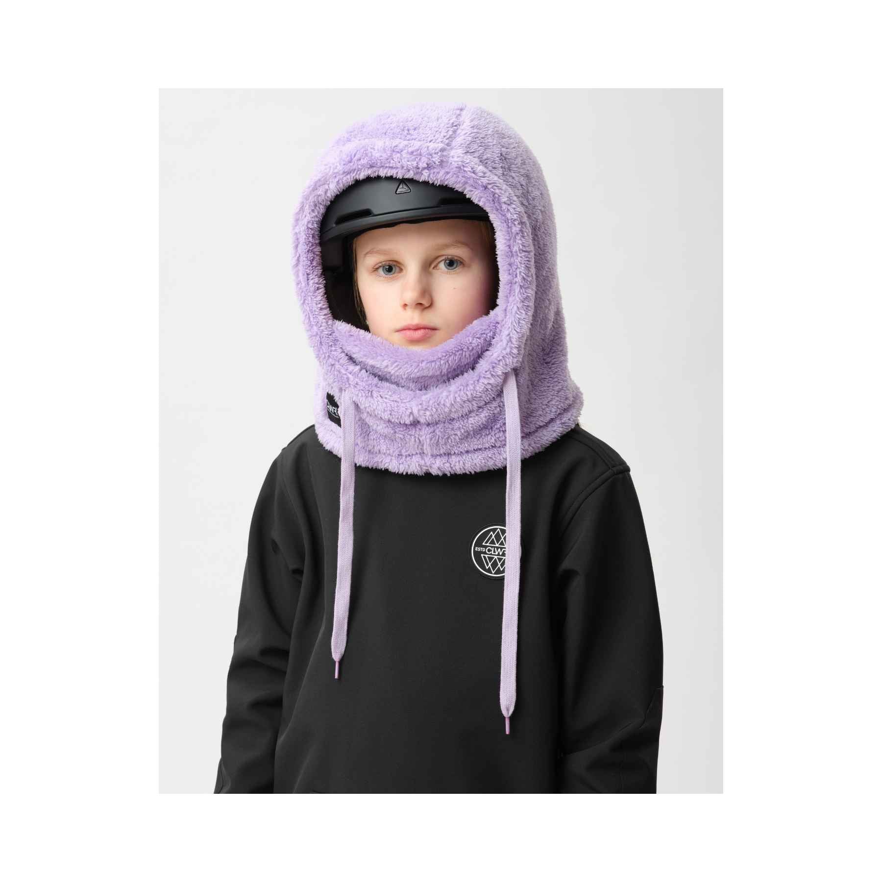 Colourwear So Fluffy Hood in DK Rose