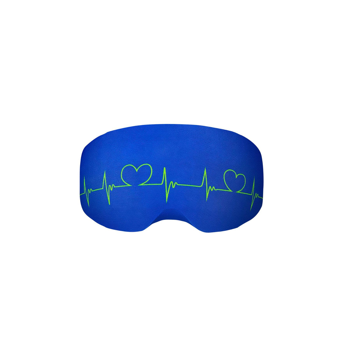 Coolcasc Goggle Cover - Heartbeat