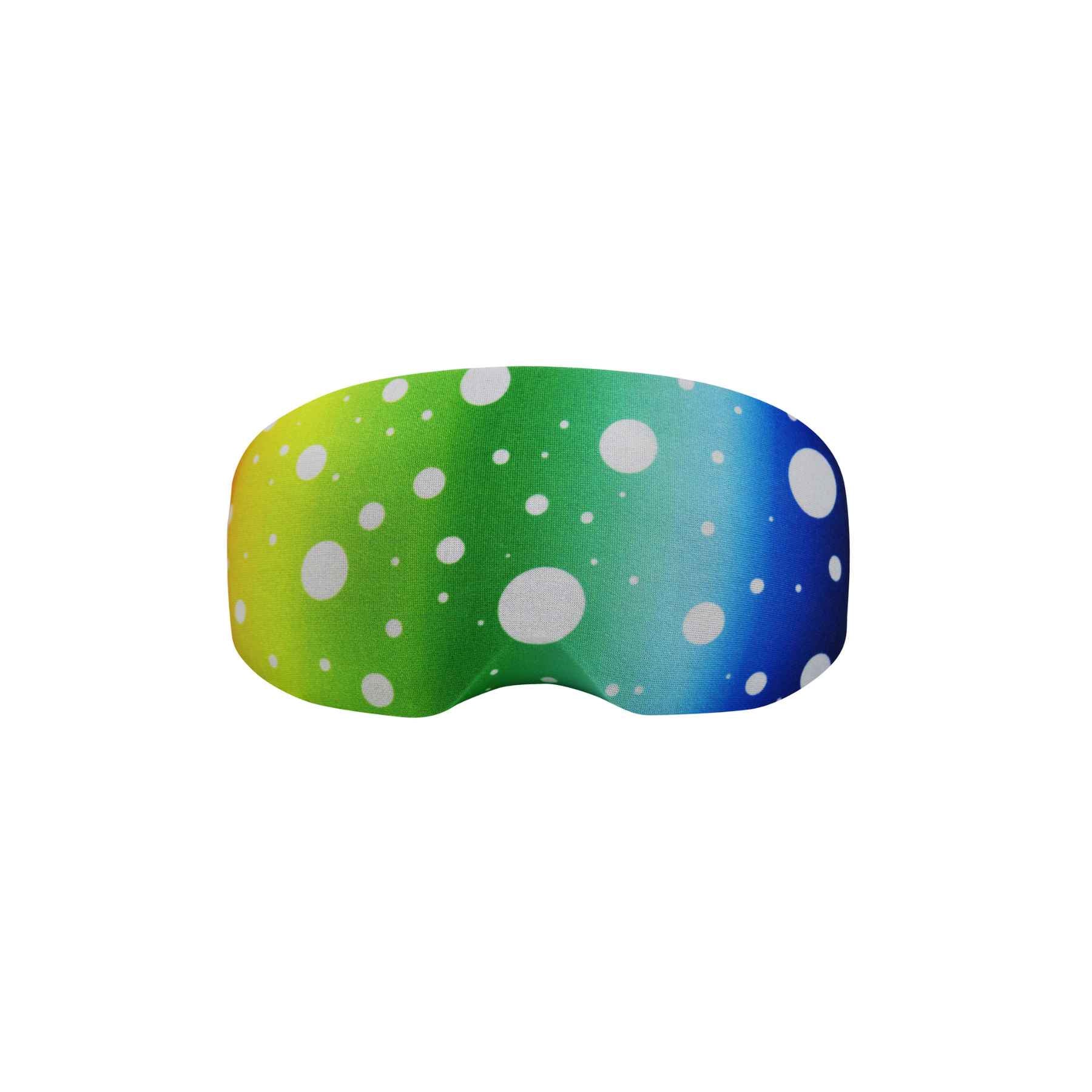 Coolcasc Goggle Cover in Psycho Rainbow