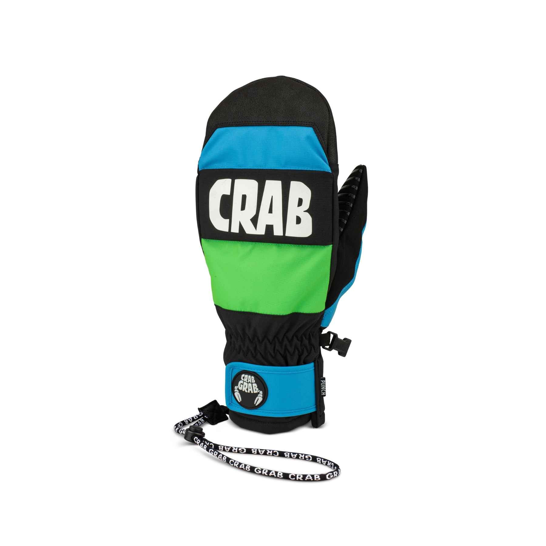 Crab Grab Punch Mitt in Neon