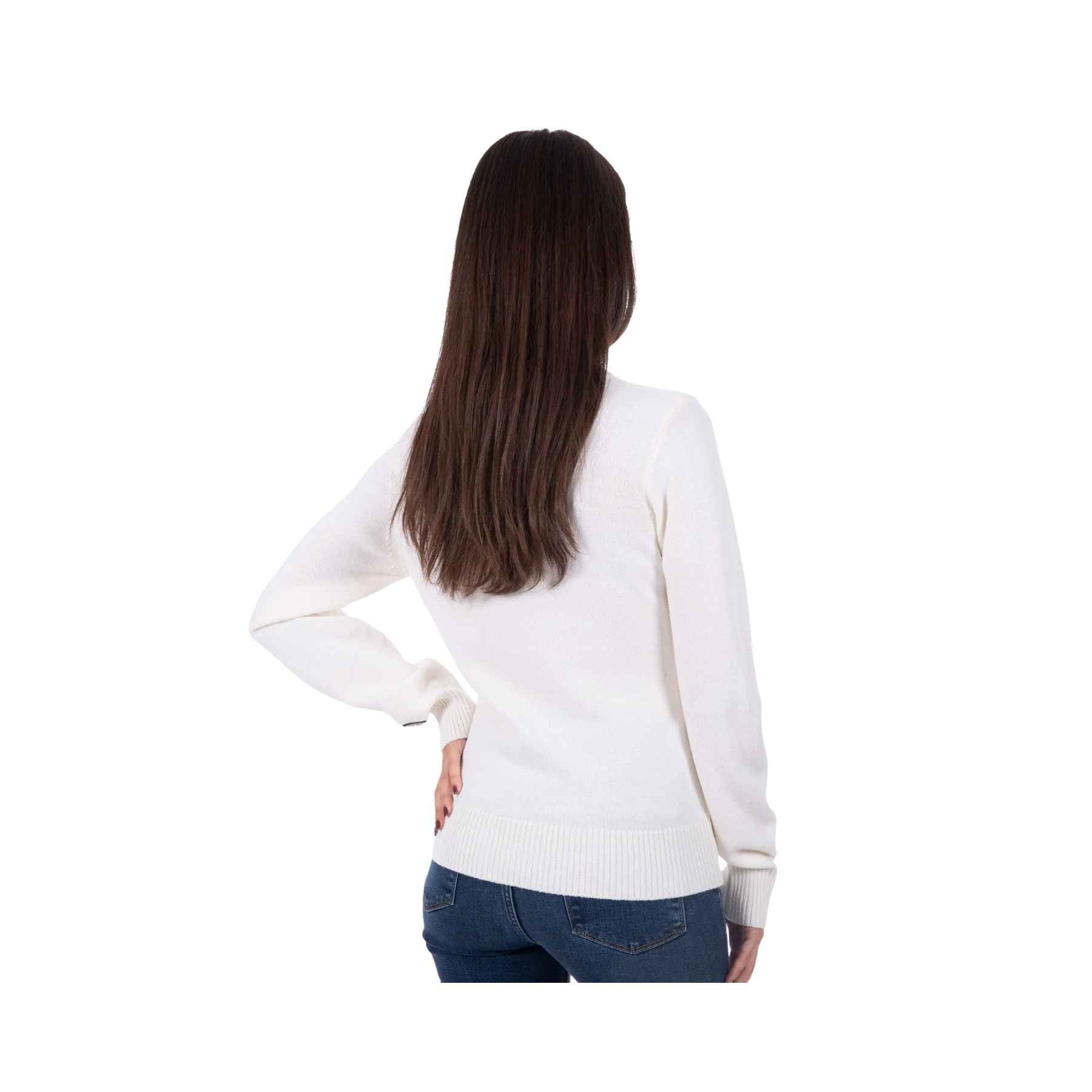 Duvillard Perra Merino Jumper in White