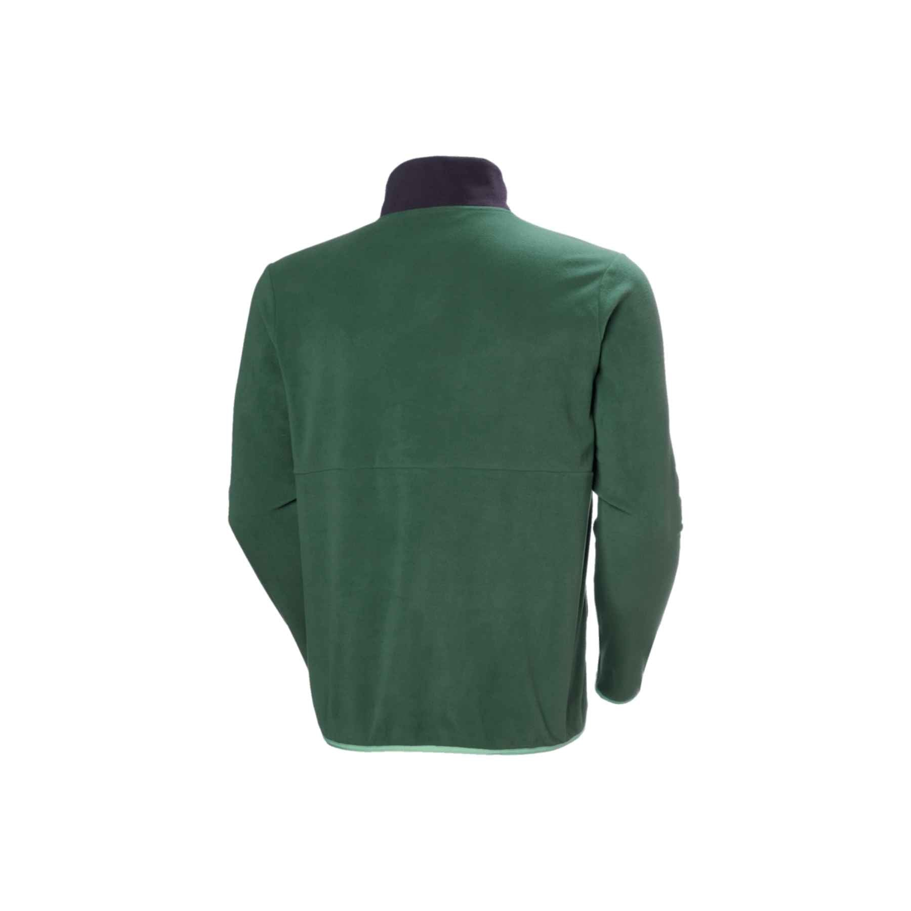 Helly Hansen Daybreaker Snap Pullover in Jungle Green