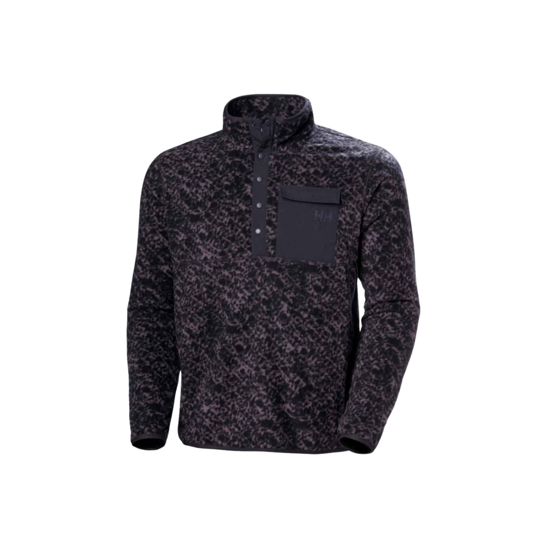 Helly Hansen Maridalen Printed Fleece in Black Grape