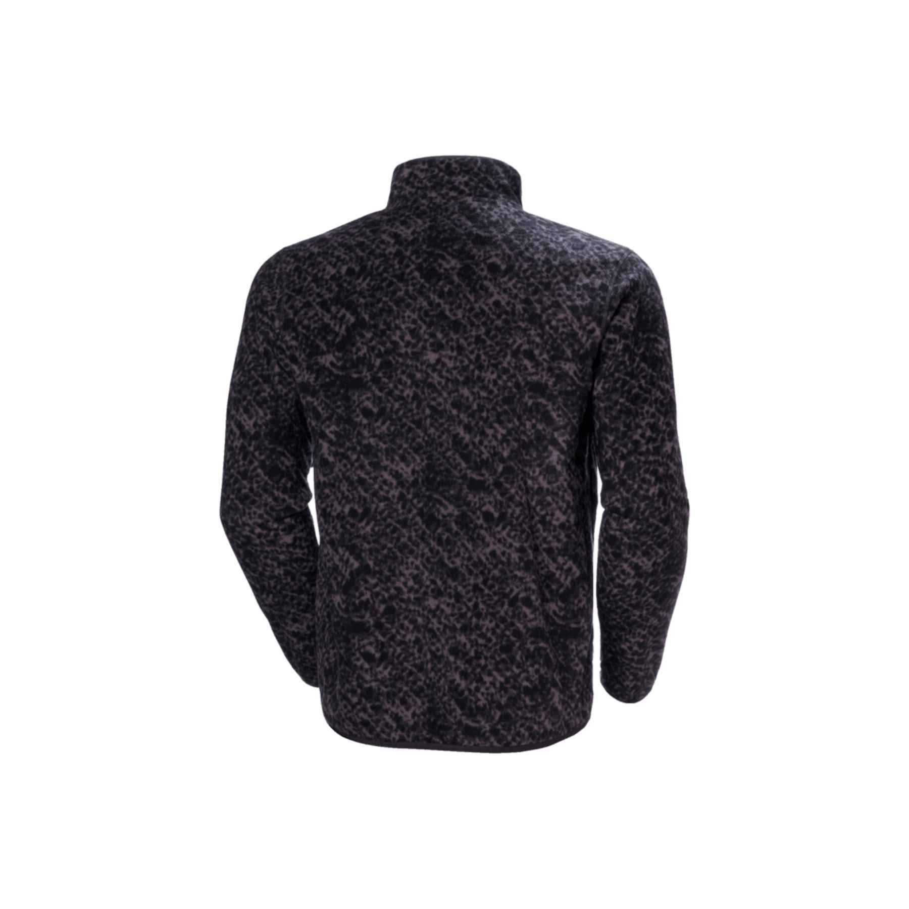 Helly Hansen Maridalen Printed Fleece in Black Grape