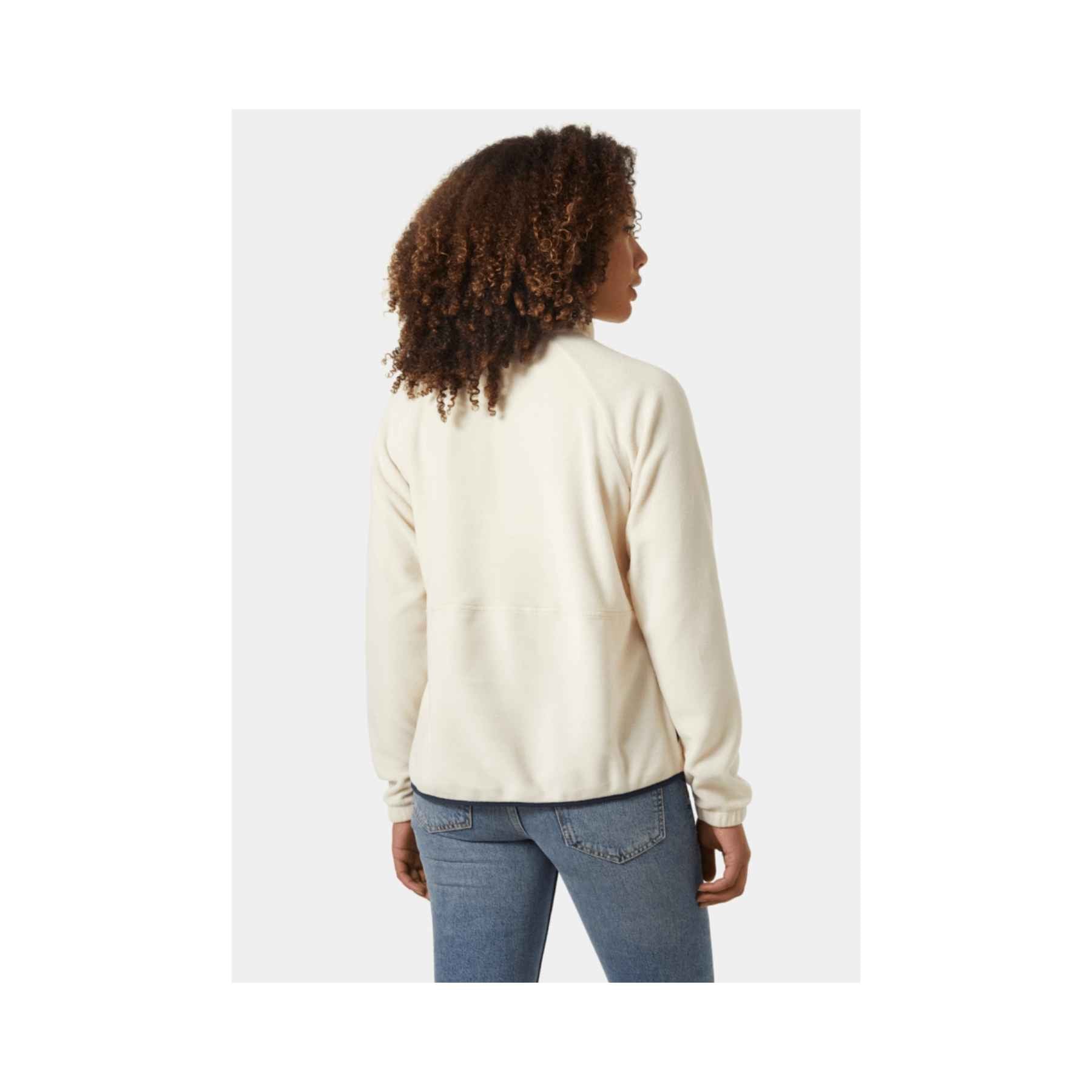Helly Hansen W Rig Fleece 1/2 Zip in Cream
