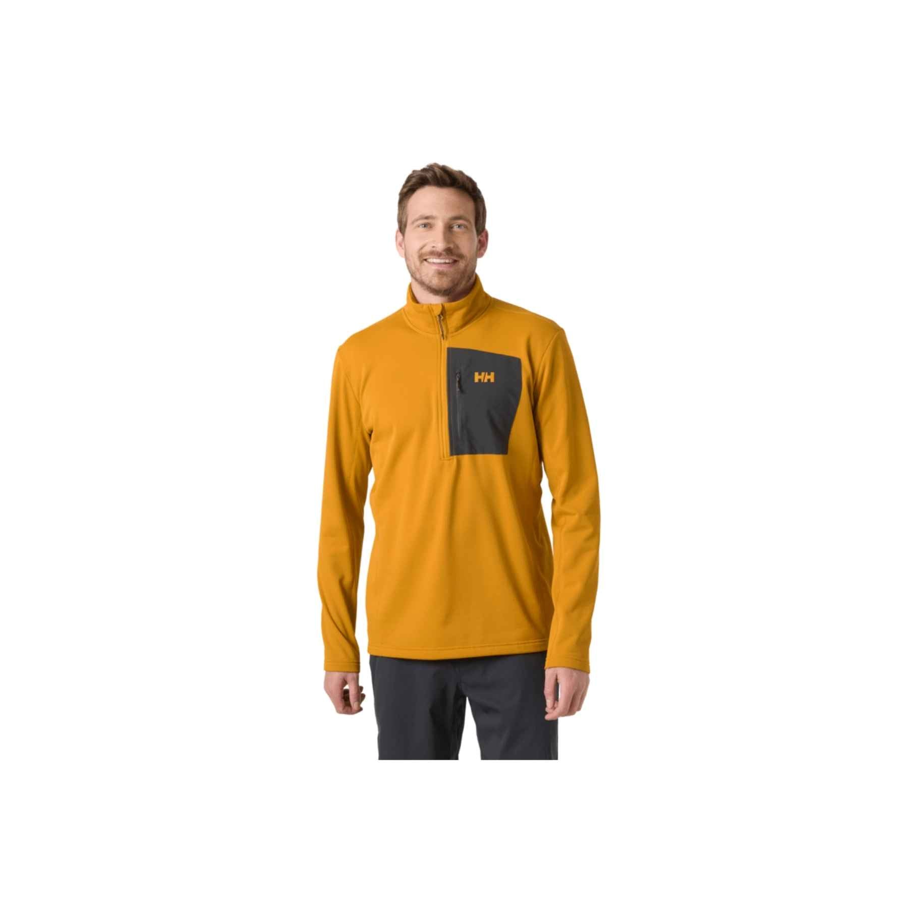 Helly Hansen Versalite 1/2 Zip Fleece - Mustard
