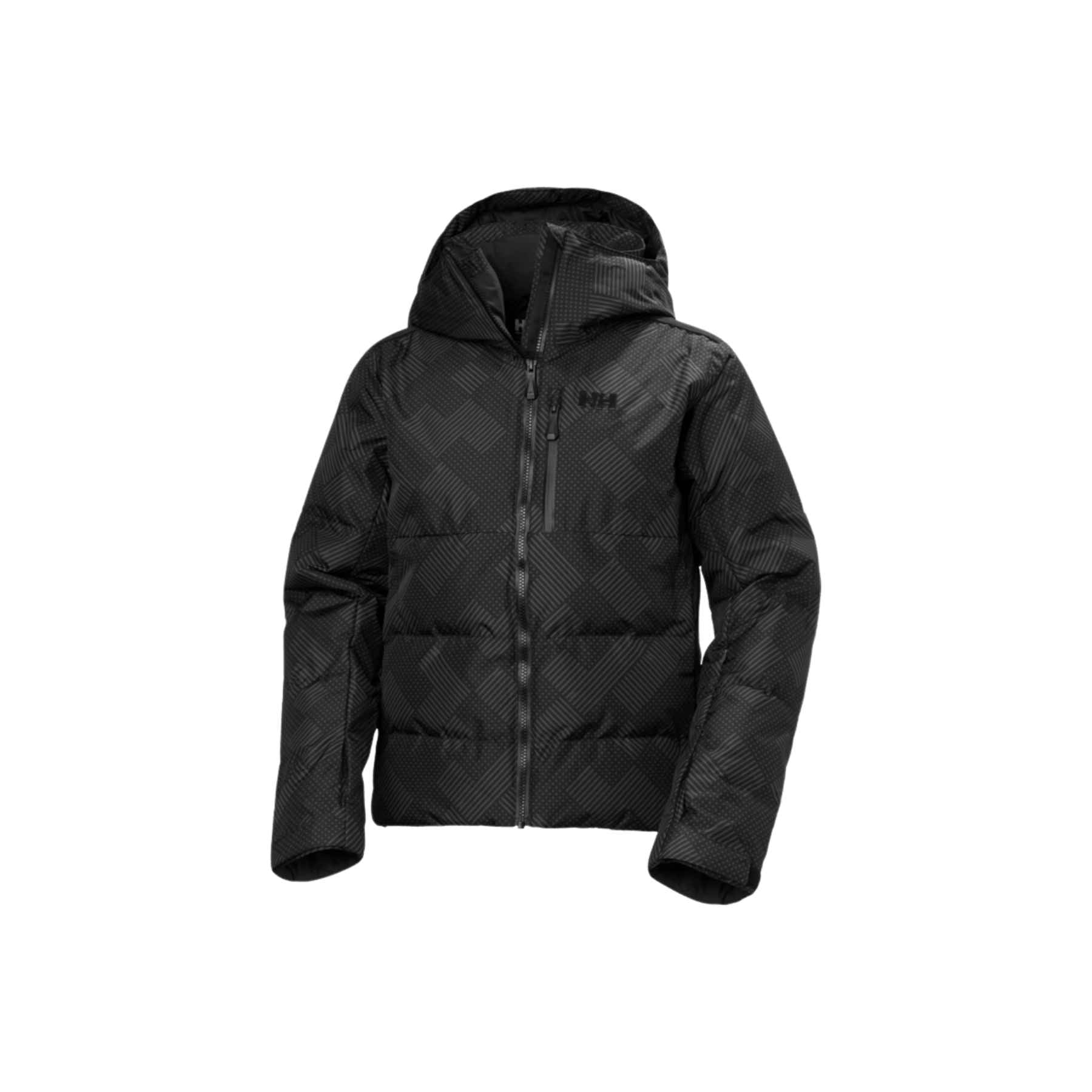 Helly Hansen Kvitfjell Race Puffy Jacket - Black Plaid