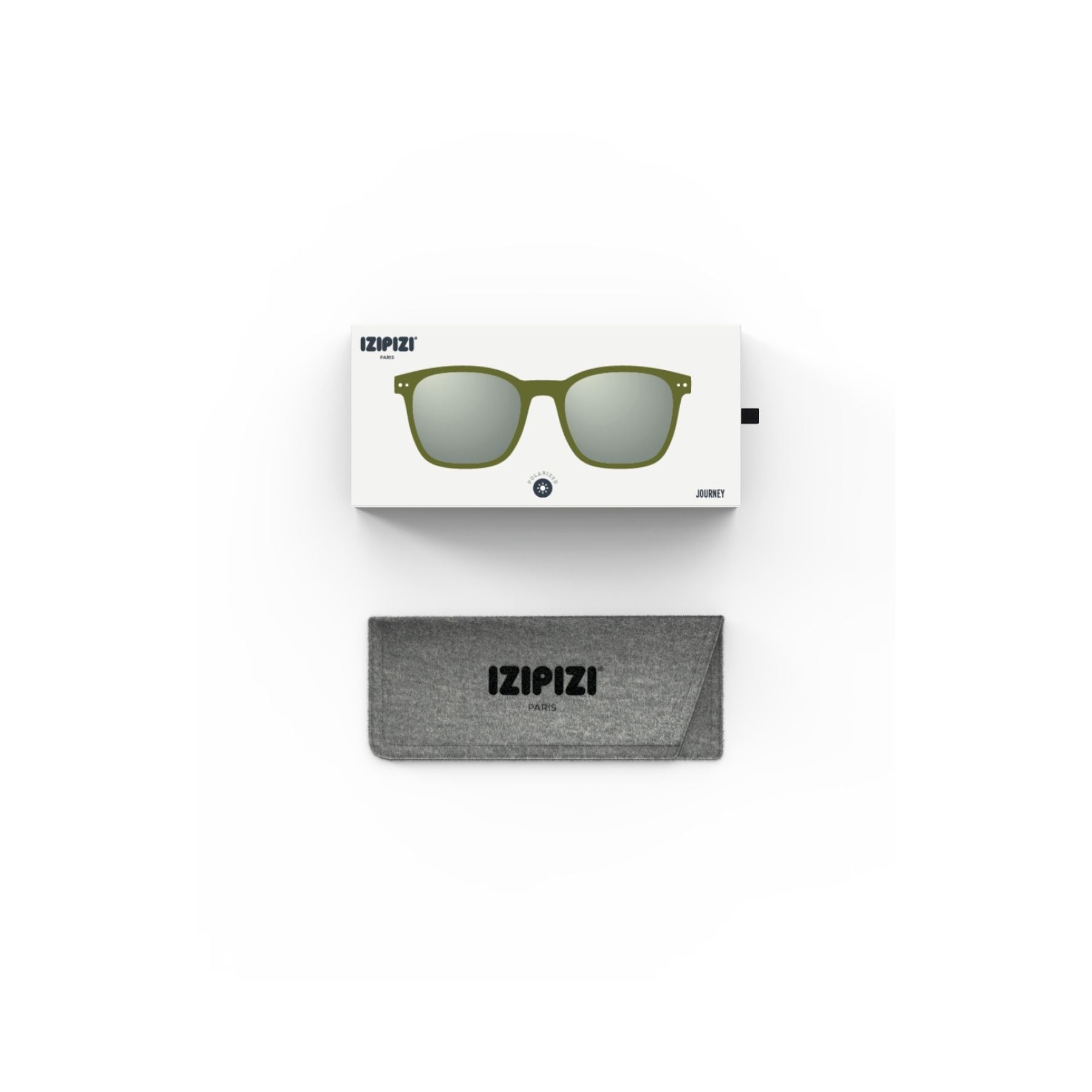 Izipizi Journey Kaki Green Polarized Sunglasses