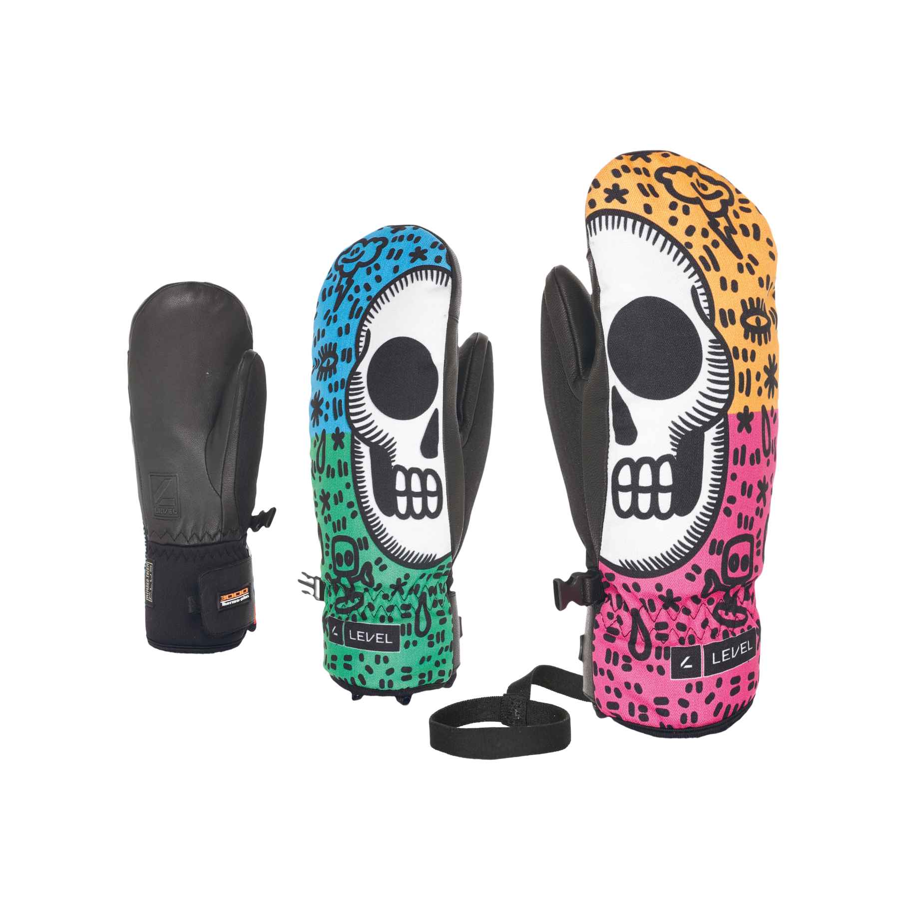 Level Soul Mitts in Monster