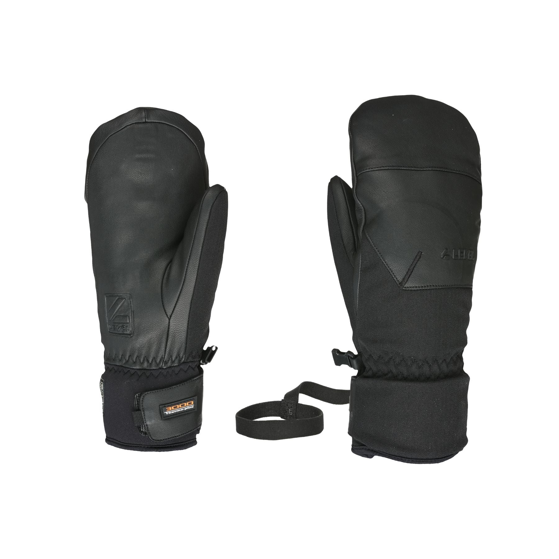 Level Vertigo Teen Mitts - Black