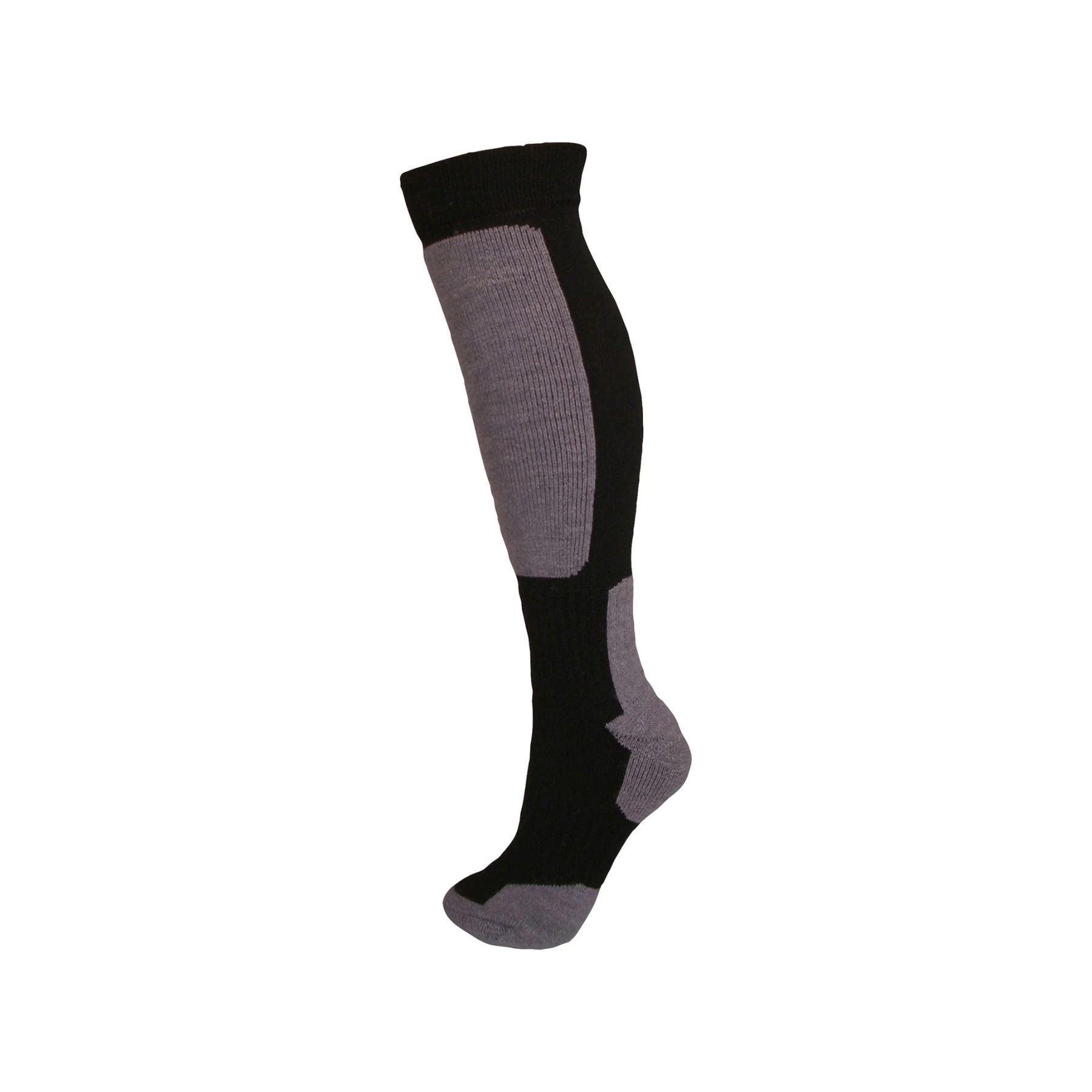 Manbi Snow-Tec Kid's Sock in Black/Grey