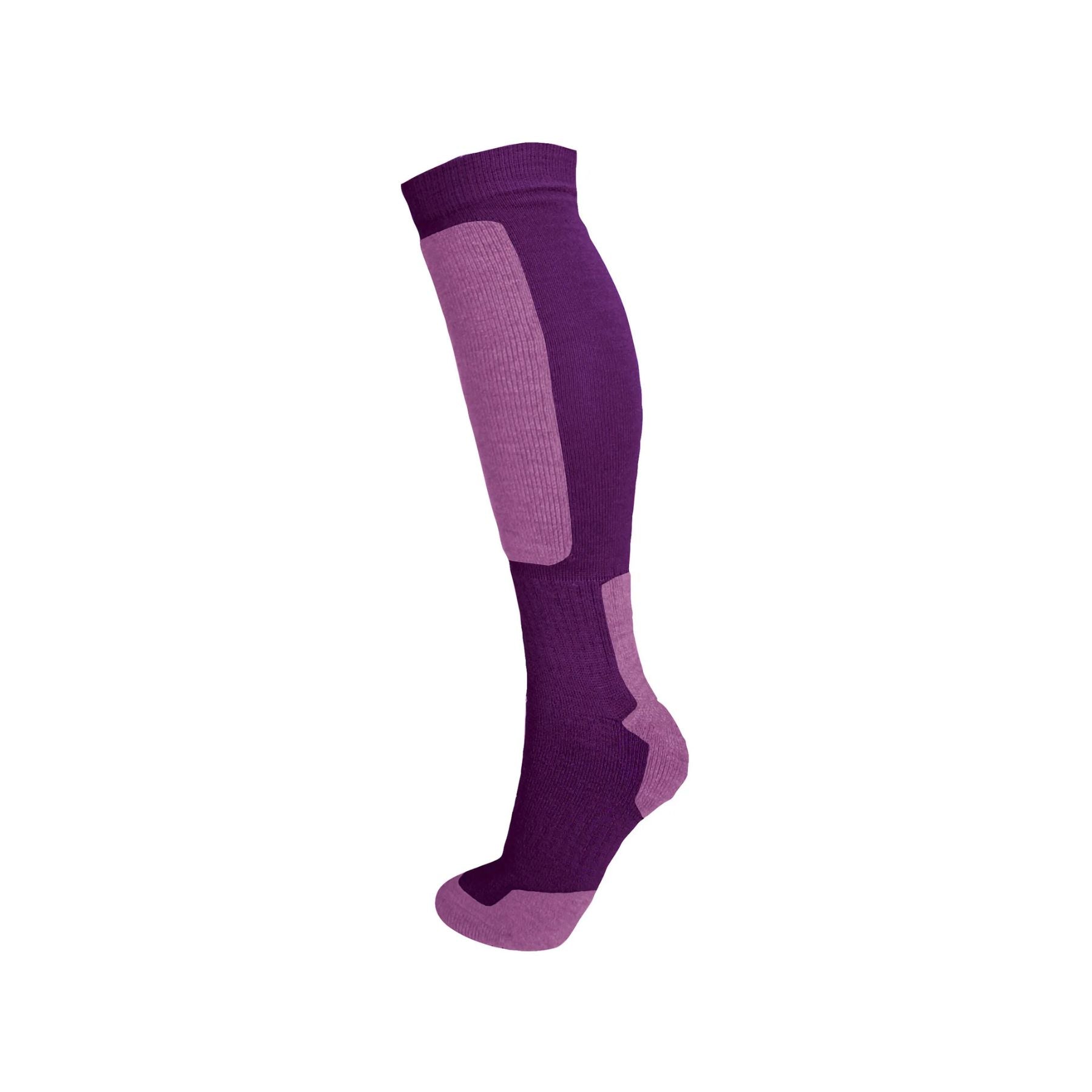 Manbi Snow-Tec Adult's Sock in Fig/Lilac
