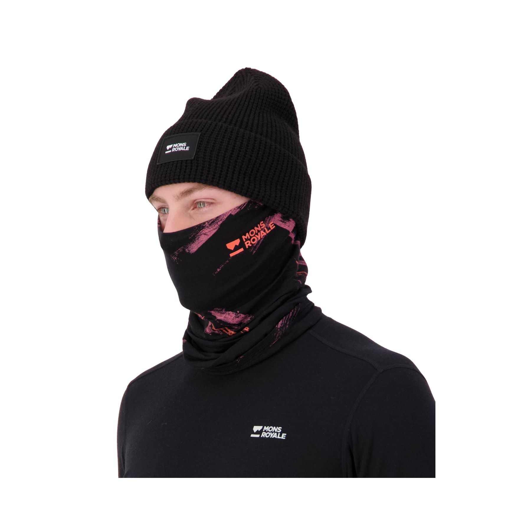 Mons Royale Daily Dose Merino Neckwarmer - Airbrush