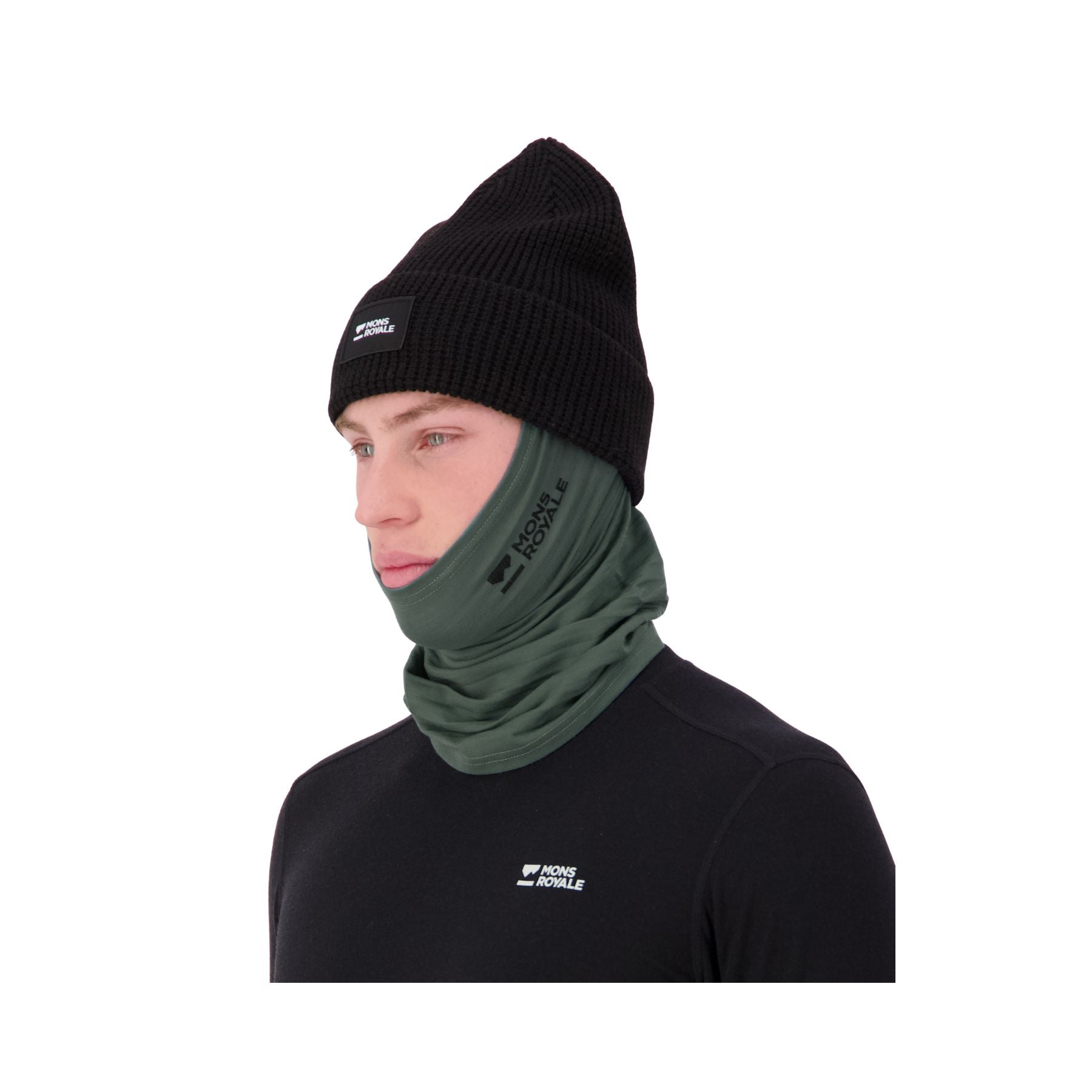 Mons Royale Daily Dose Merino Neckwarmer - Burnt Sage