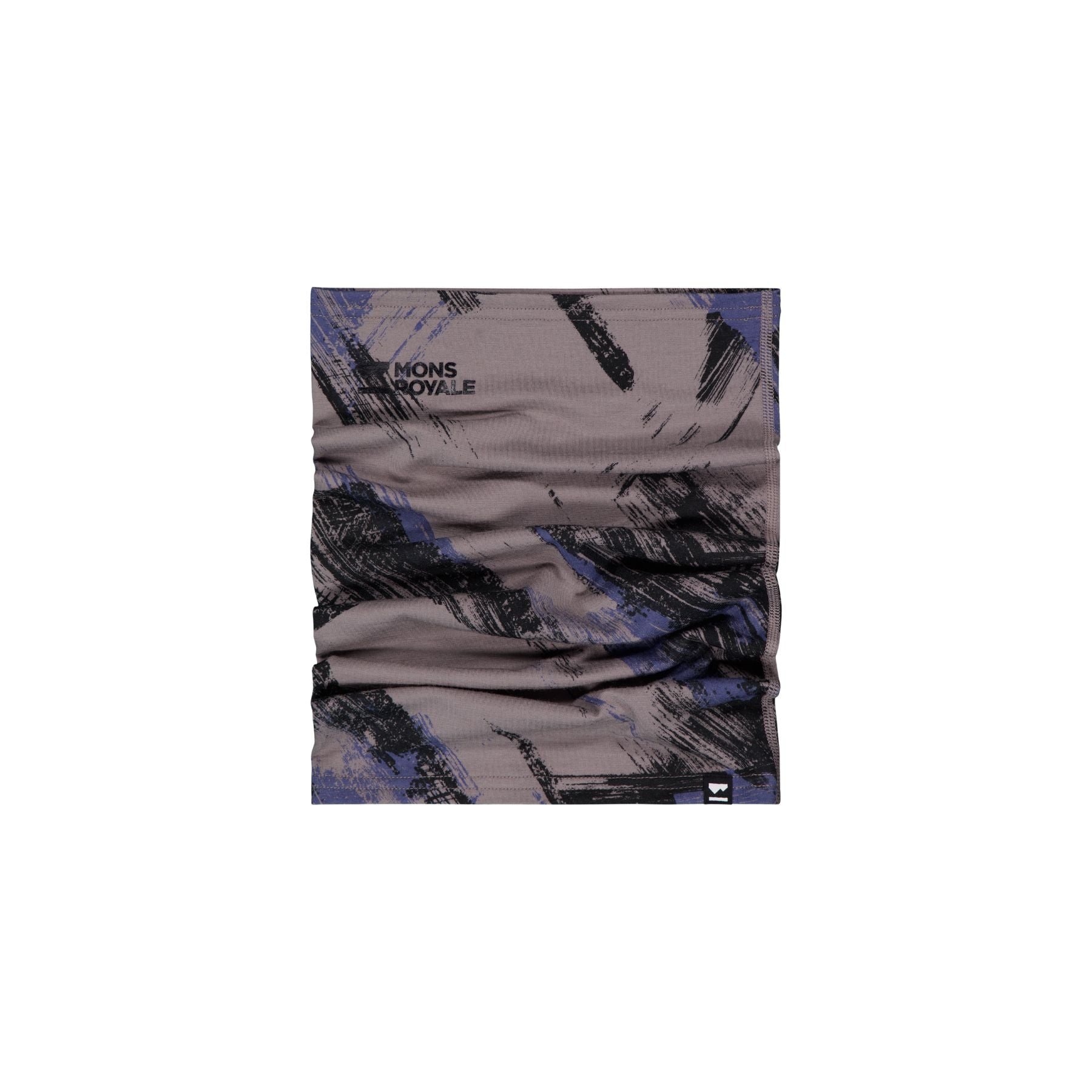 Mons Royale Daily Dose Merino Neckwarmer - Paintbrush Blue