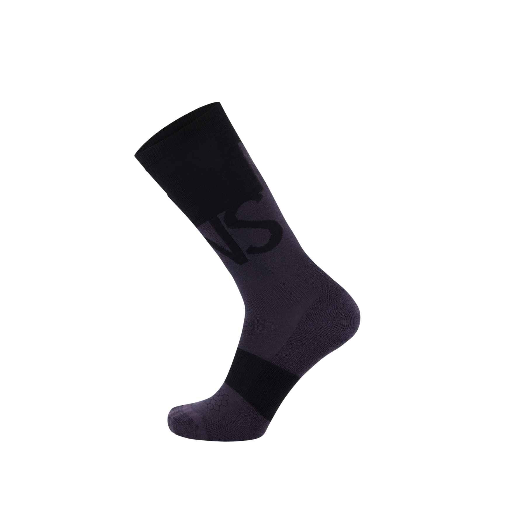 Mons Royale Ultra Cushion Merino Socks in Black/9 Iron