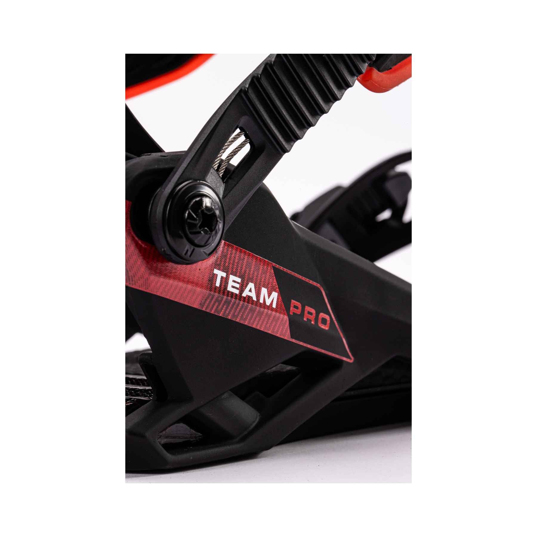 Nitro Team Pro Bindings - Black Red