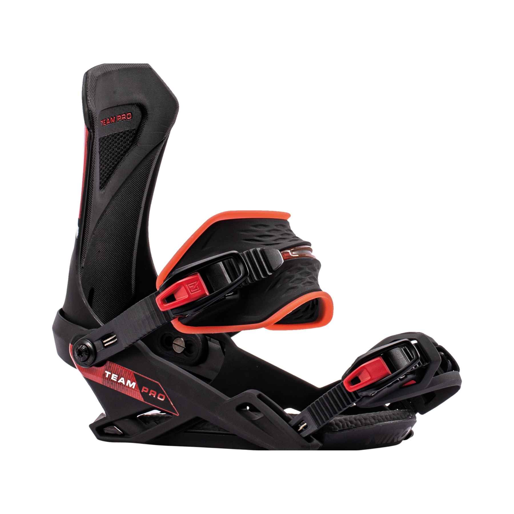 Nitro Team Pro Bindings - Black Red