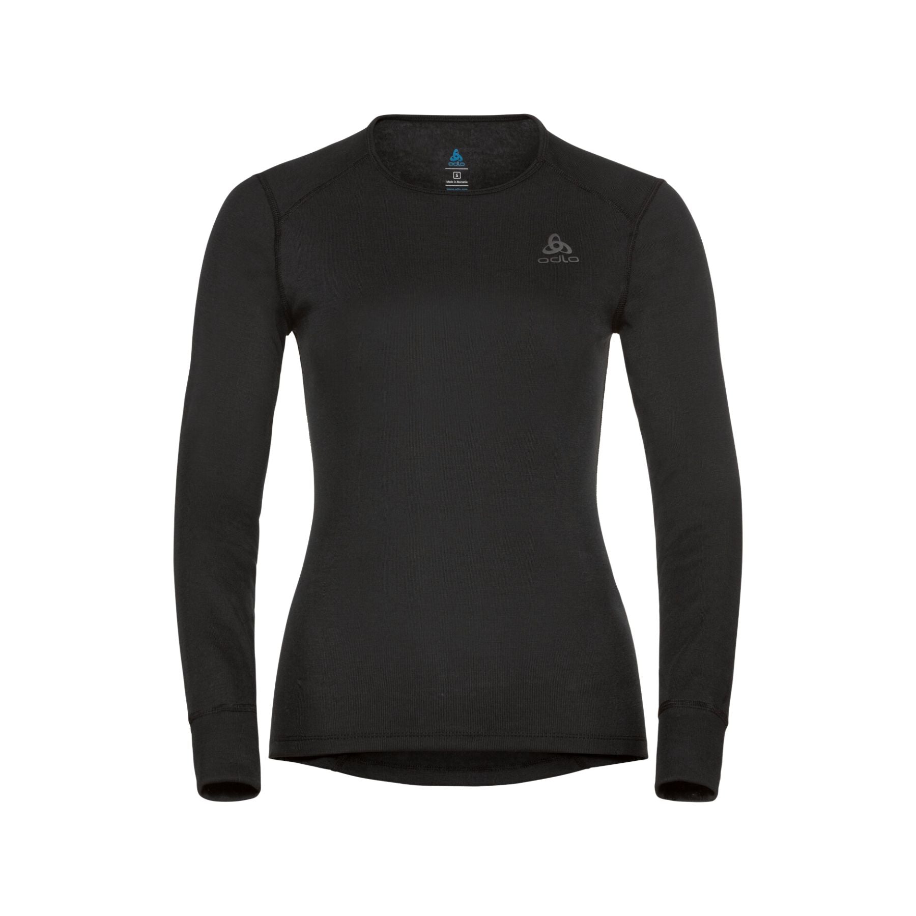 Odlo Women's Active Warm base layer top in Black