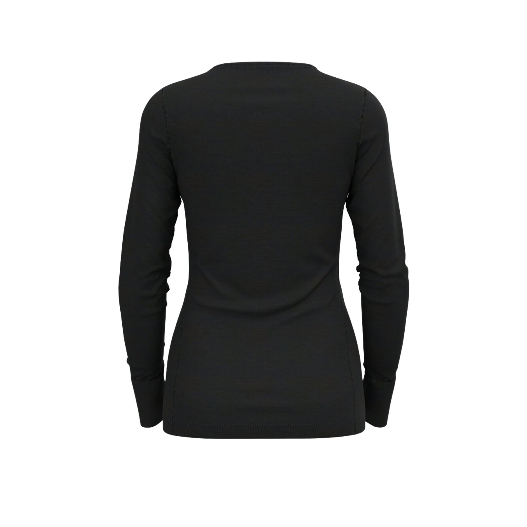 Odlo Women's Natural Merino 200 Base Layer Top in Black