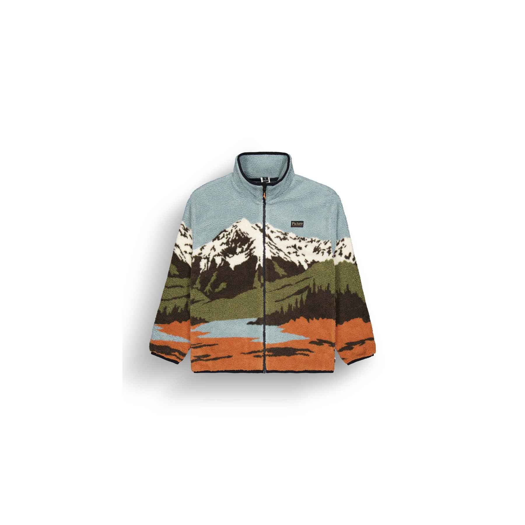 Picture Hafdals Zip Fleece in Mountain