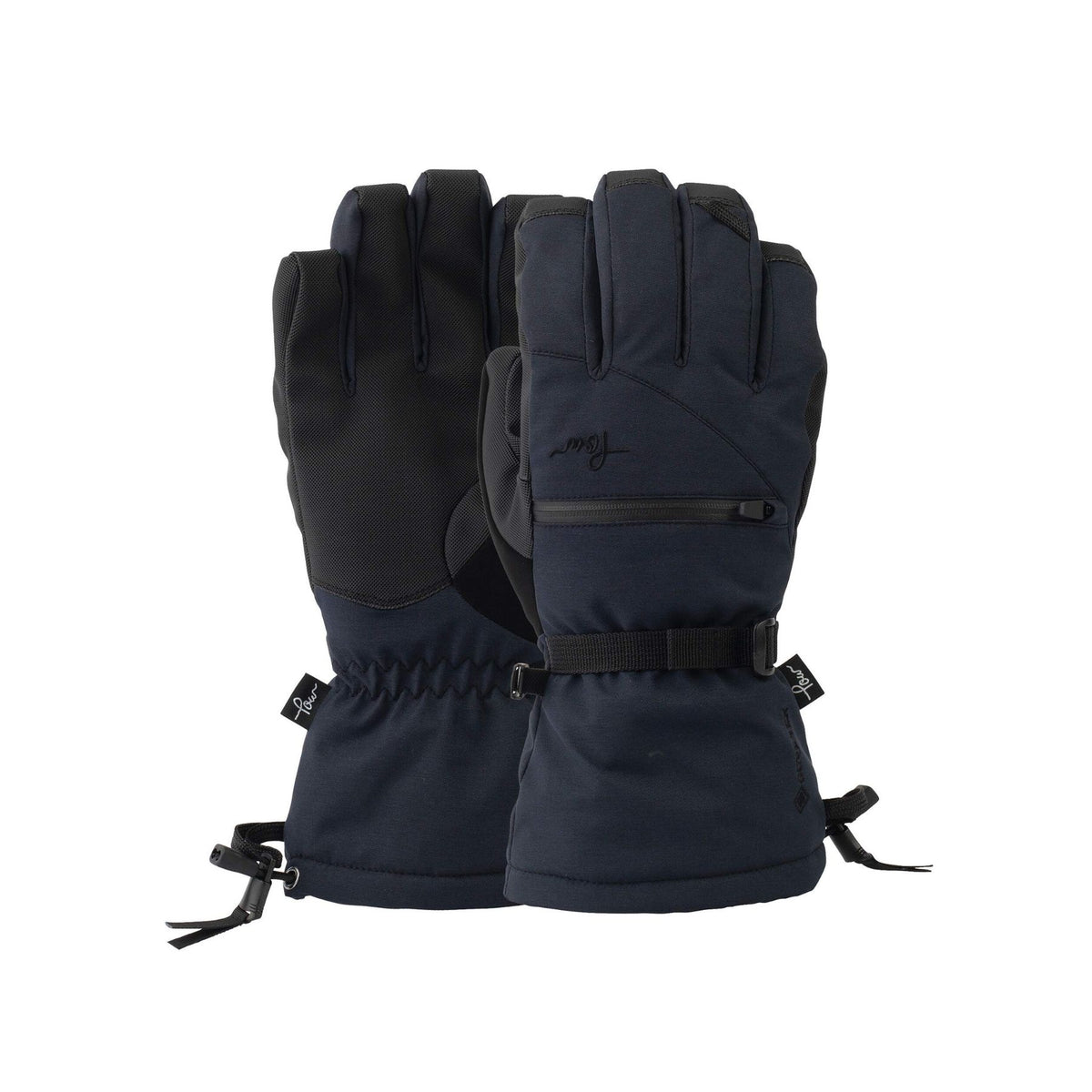 Pow Cascadia GTX Long Gloves - Black