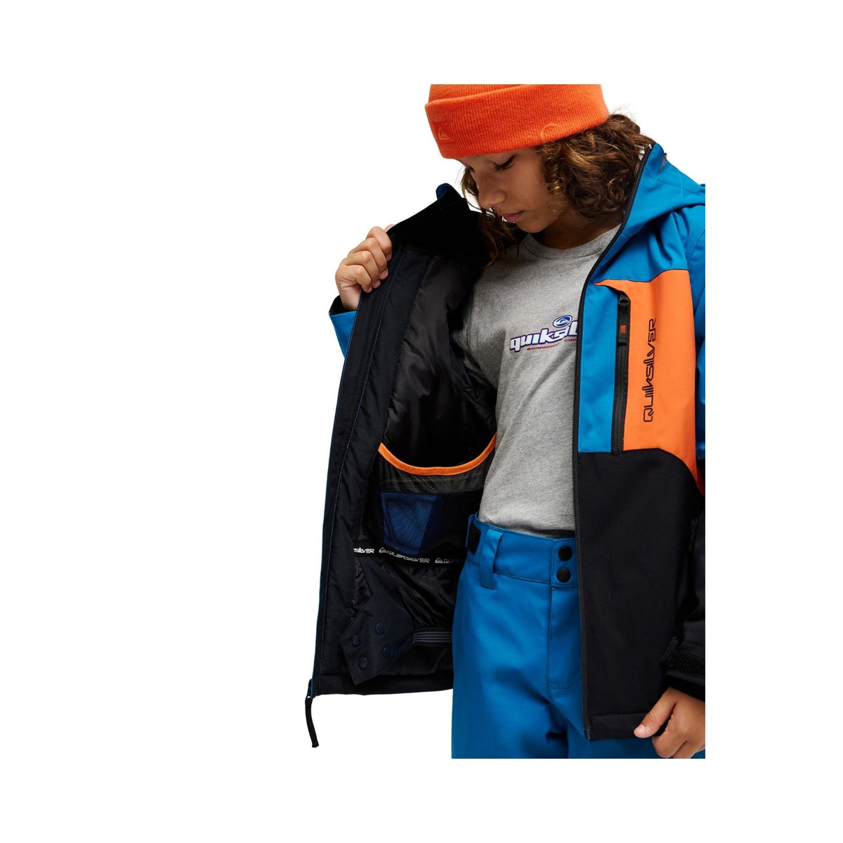 Quiksilver Dawson Youth Jacket - Seaport