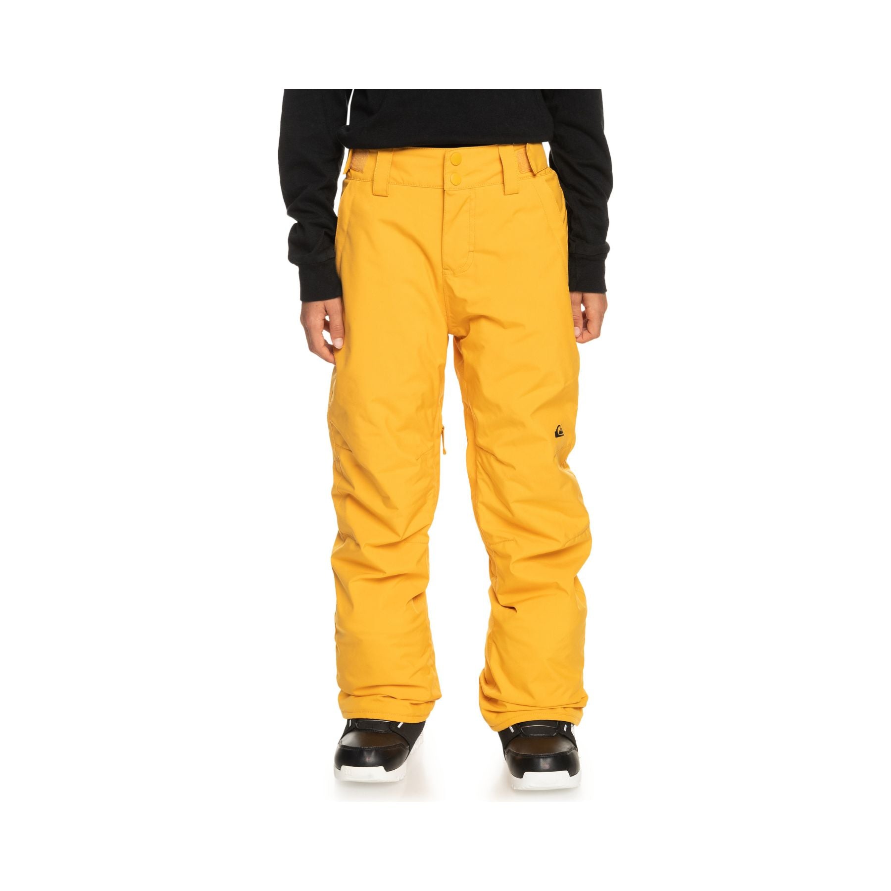 Quiksilver Estate Youth Pant in Mineral Yellow