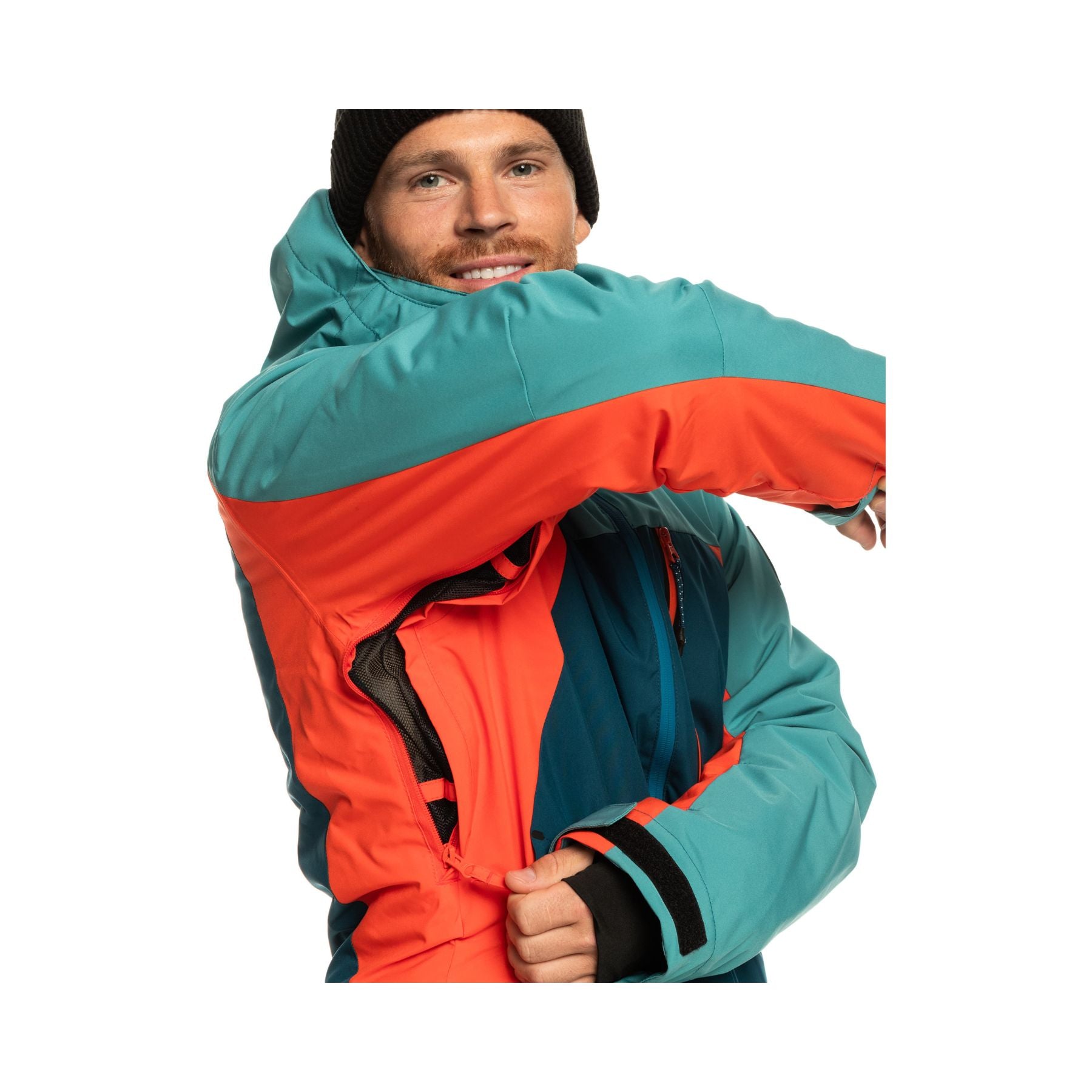 Quiksilver Mission Plus Jacket in Majolica Blue