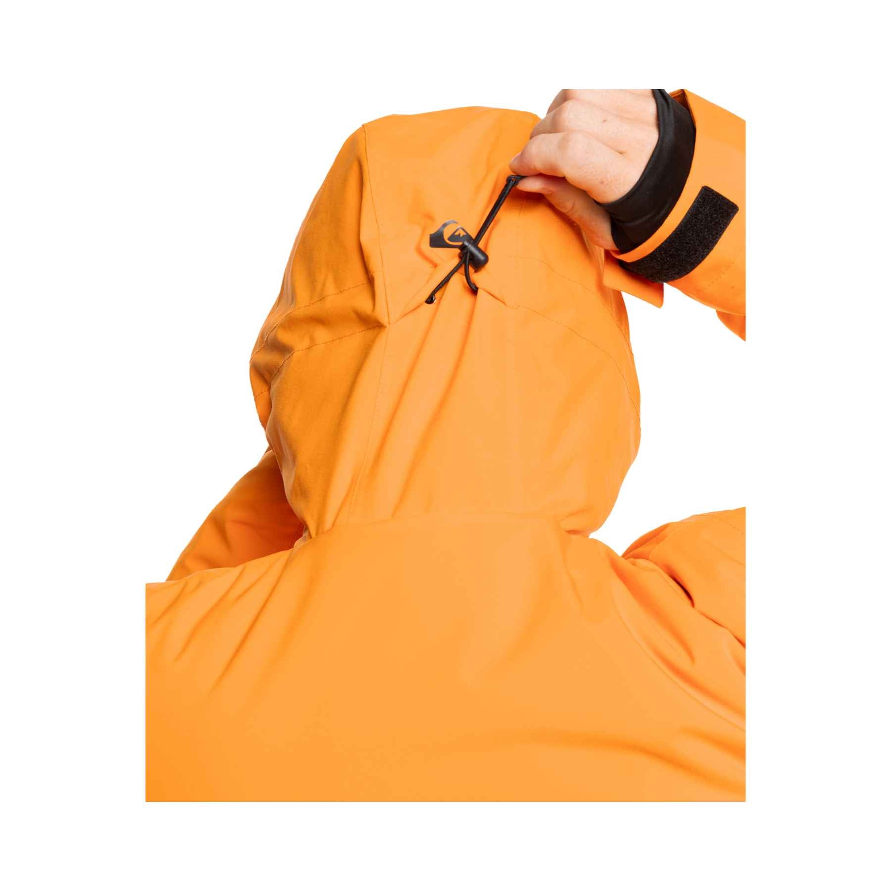 Quiksilver Mission Solid Jacket in Orange Pepper