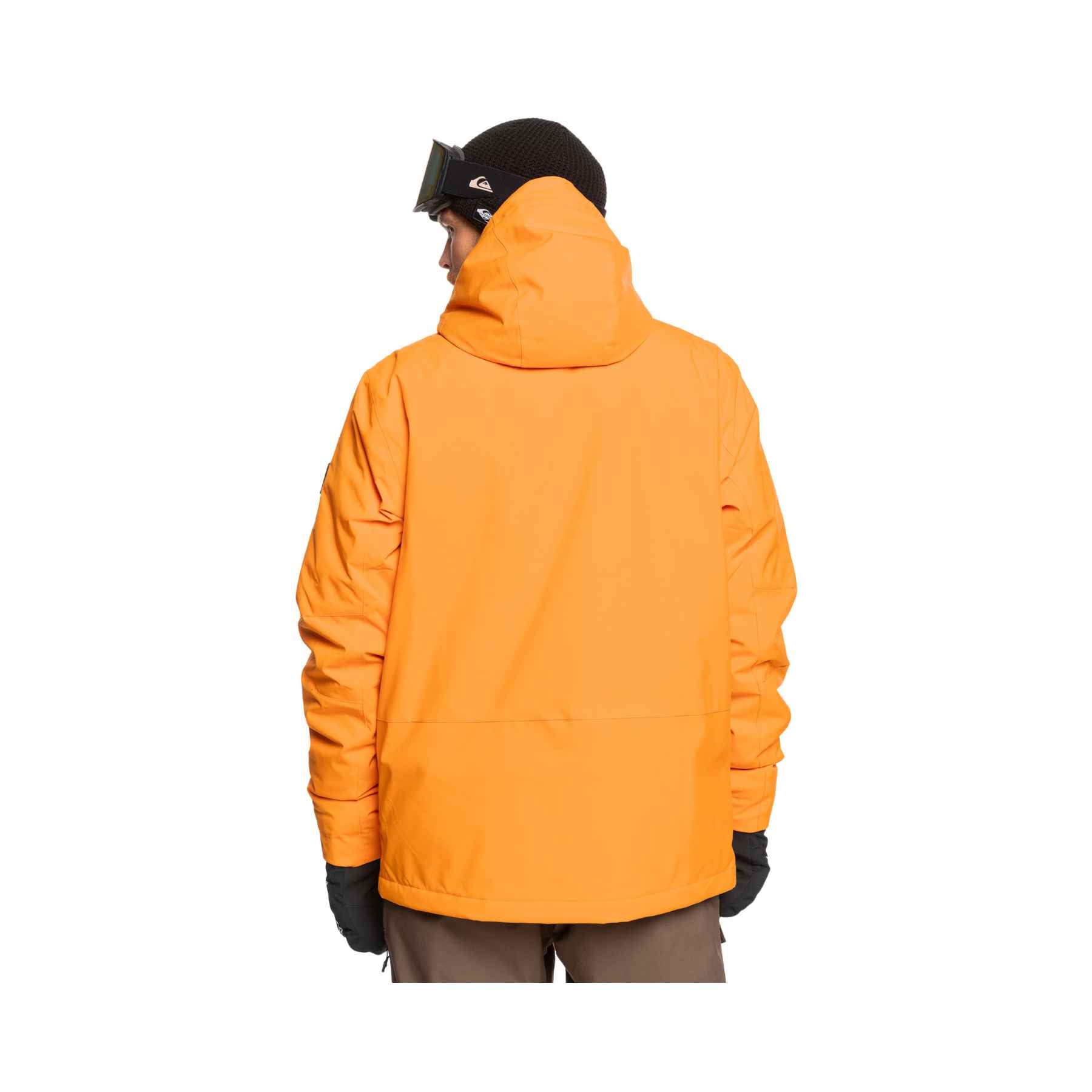 Quiksilver Mission Solid Jacket in Orange Pepper