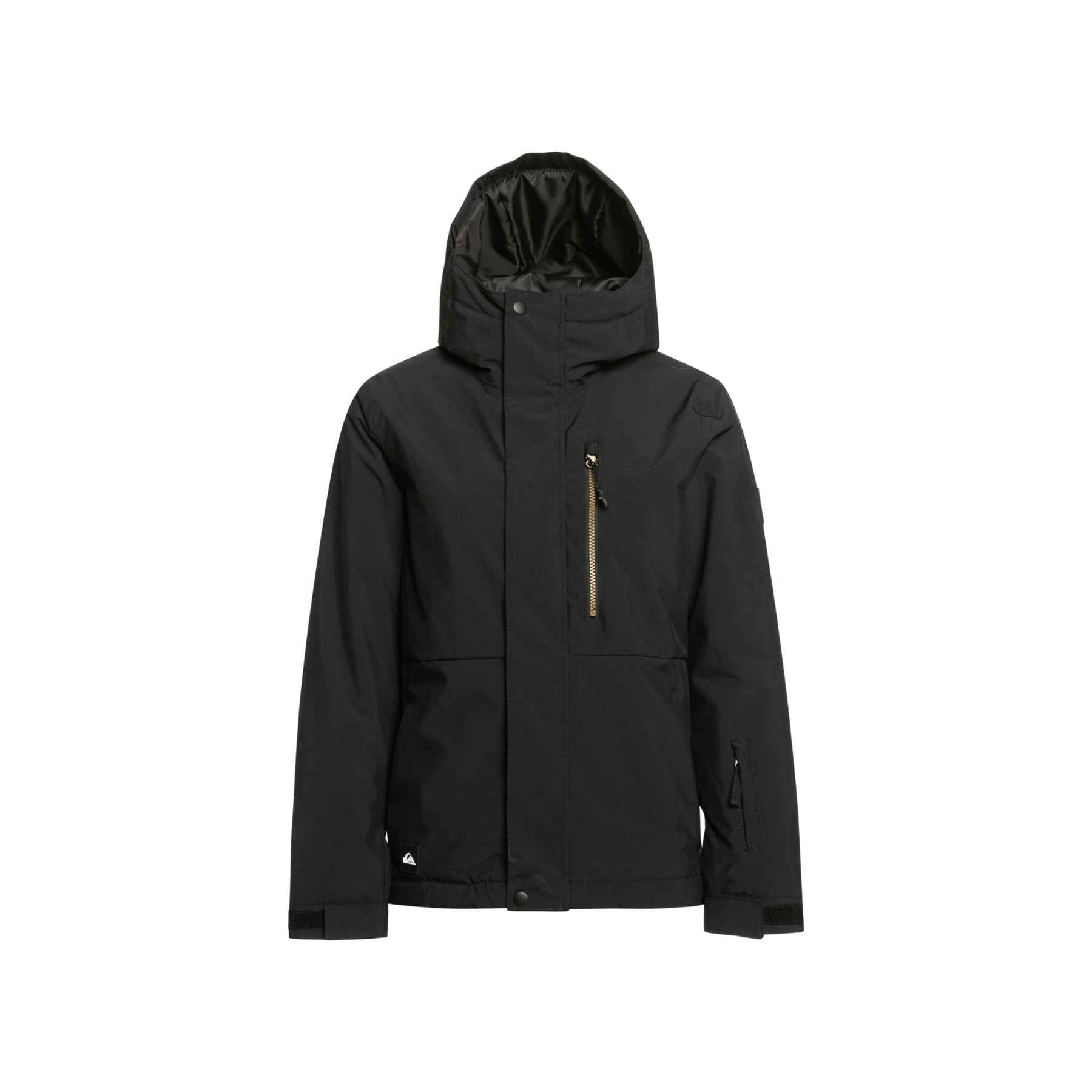 Quiksilver Mission Youth Jacket in True Black