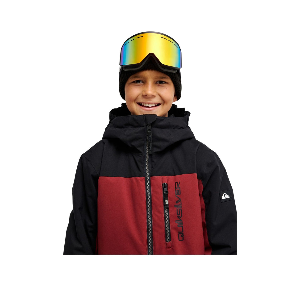 Quiksilver Sycamore Youth Jacket - Oxblood Red