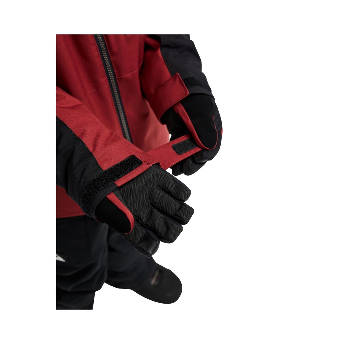 Quiksilver Sycamore Youth Jacket - Oxblood Red