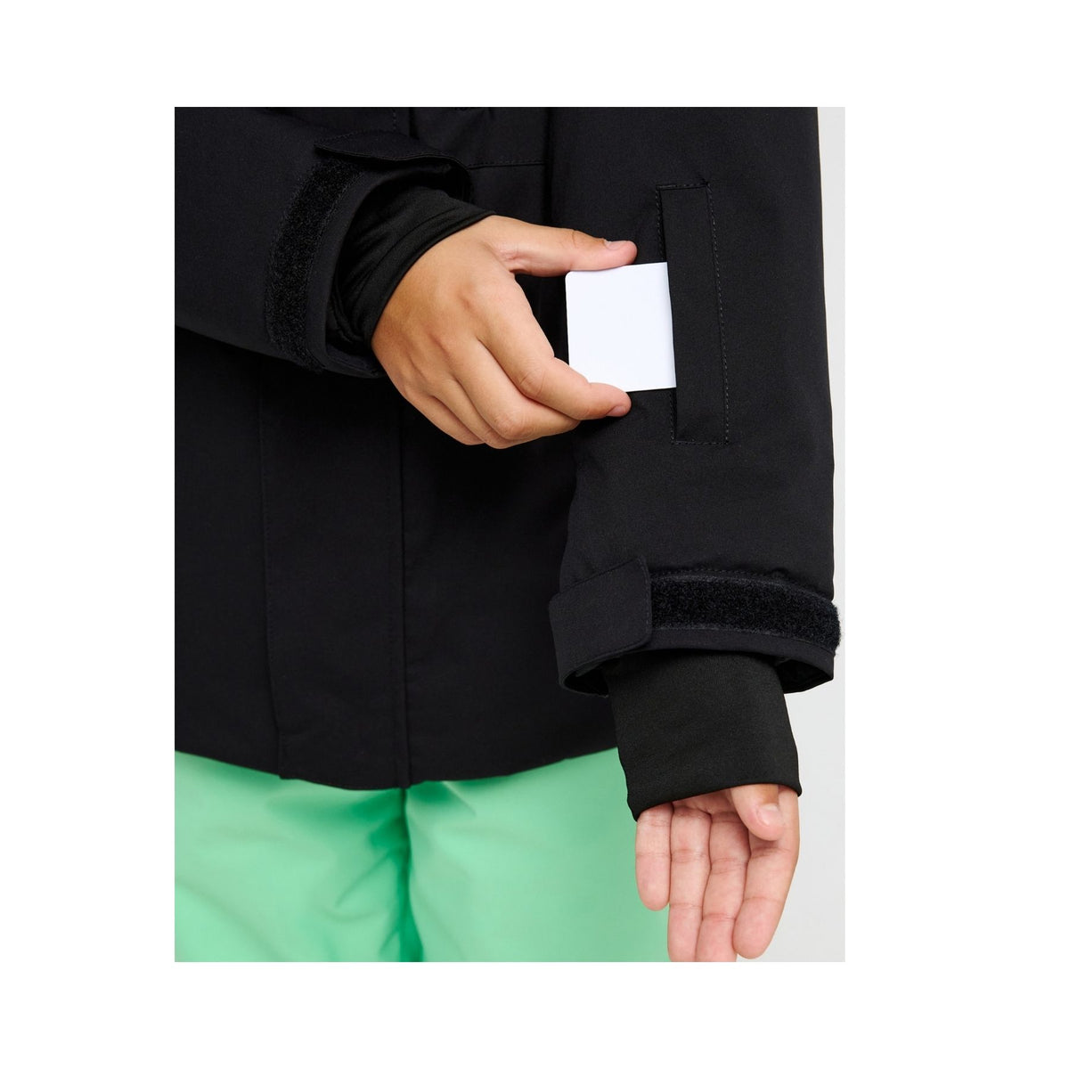 Quiksilver Titano Youth Jacket - Black