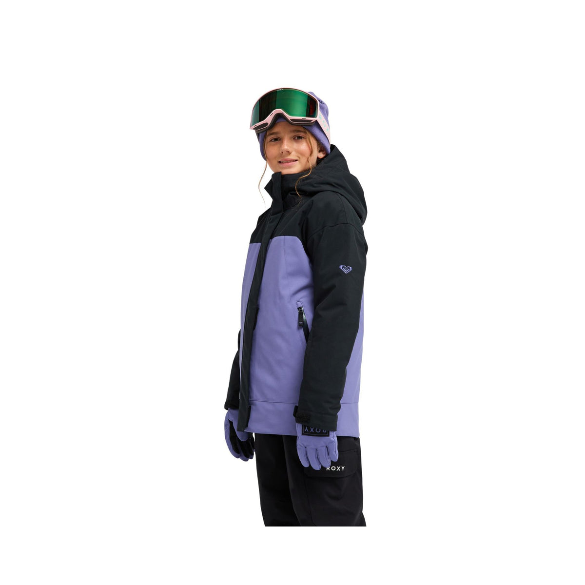 Roxy Ice Bounded Girl's Jacket - True Black