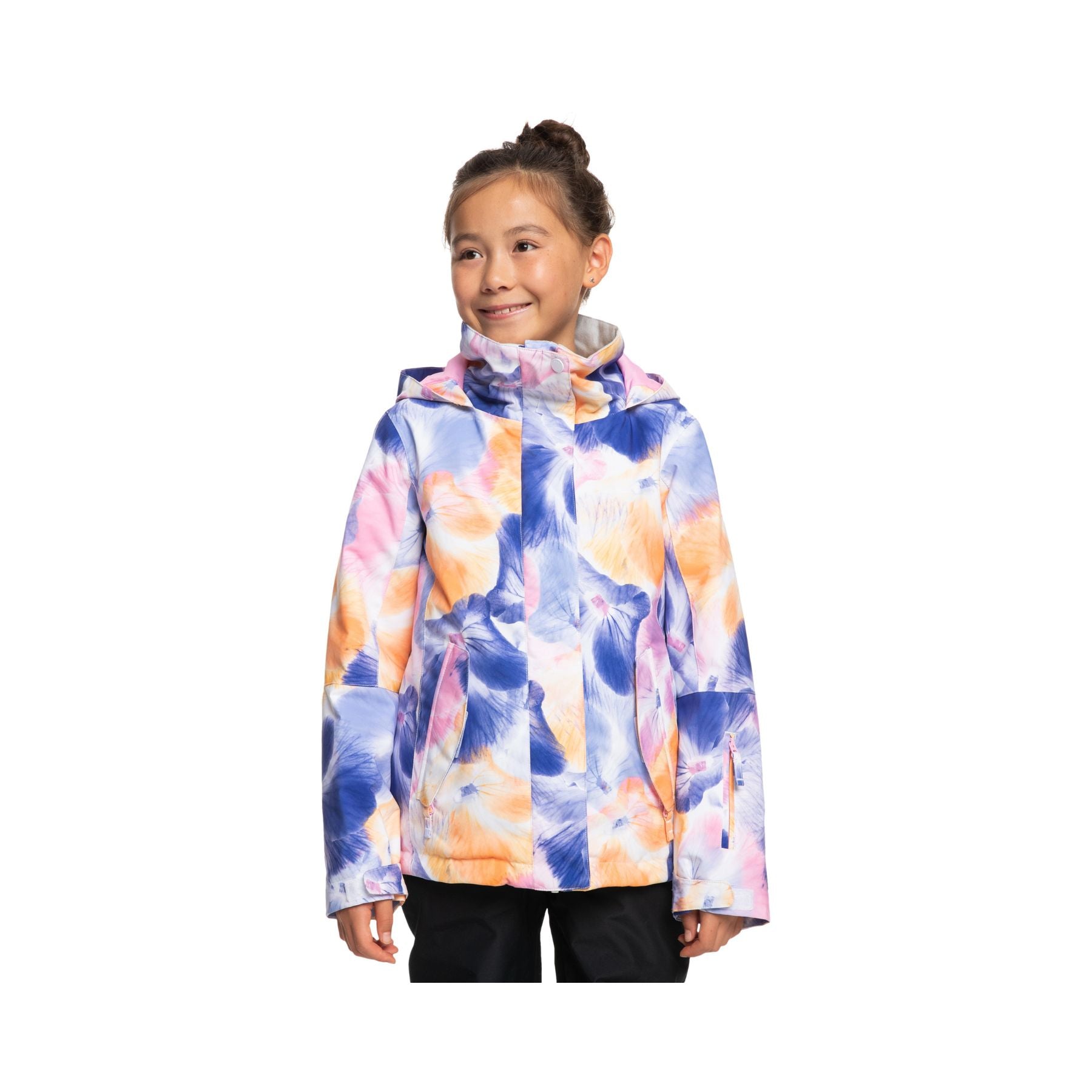 Roxy Jetty Girls Jacket in Pansy Pansy RG