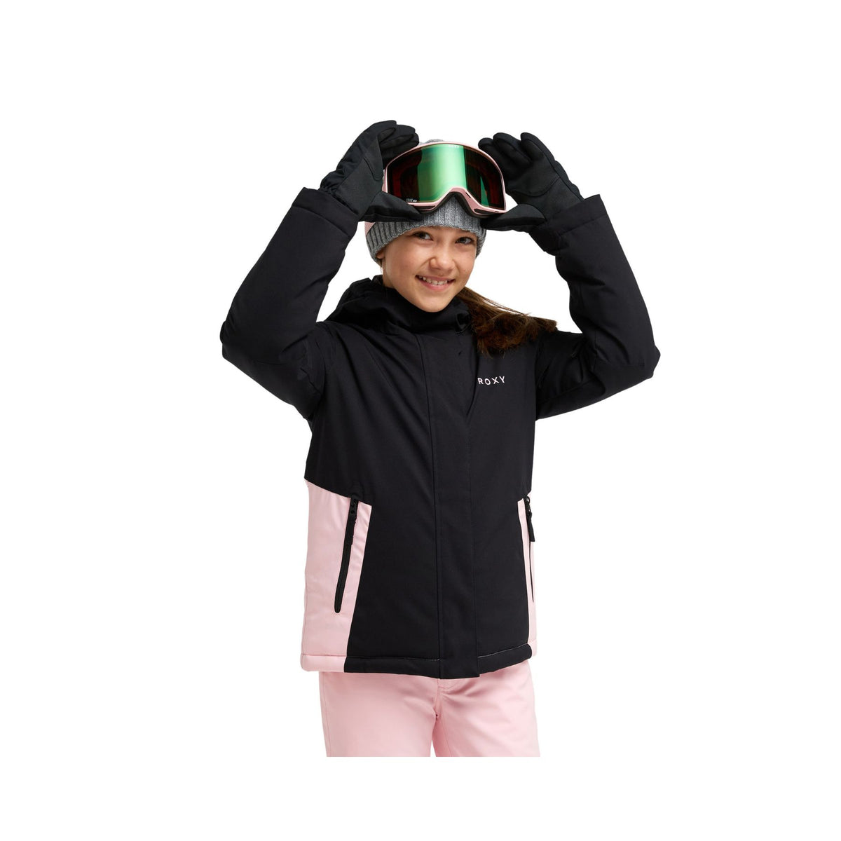 Roxy Snowflare Girl's Jacket - True Black