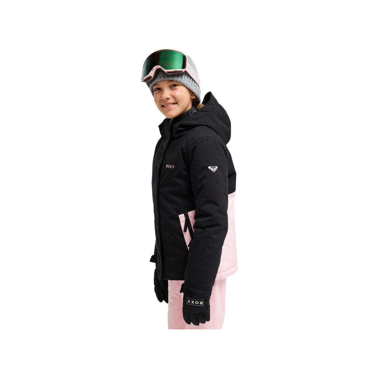 Roxy Snowflare Girl's Jacket - True Black