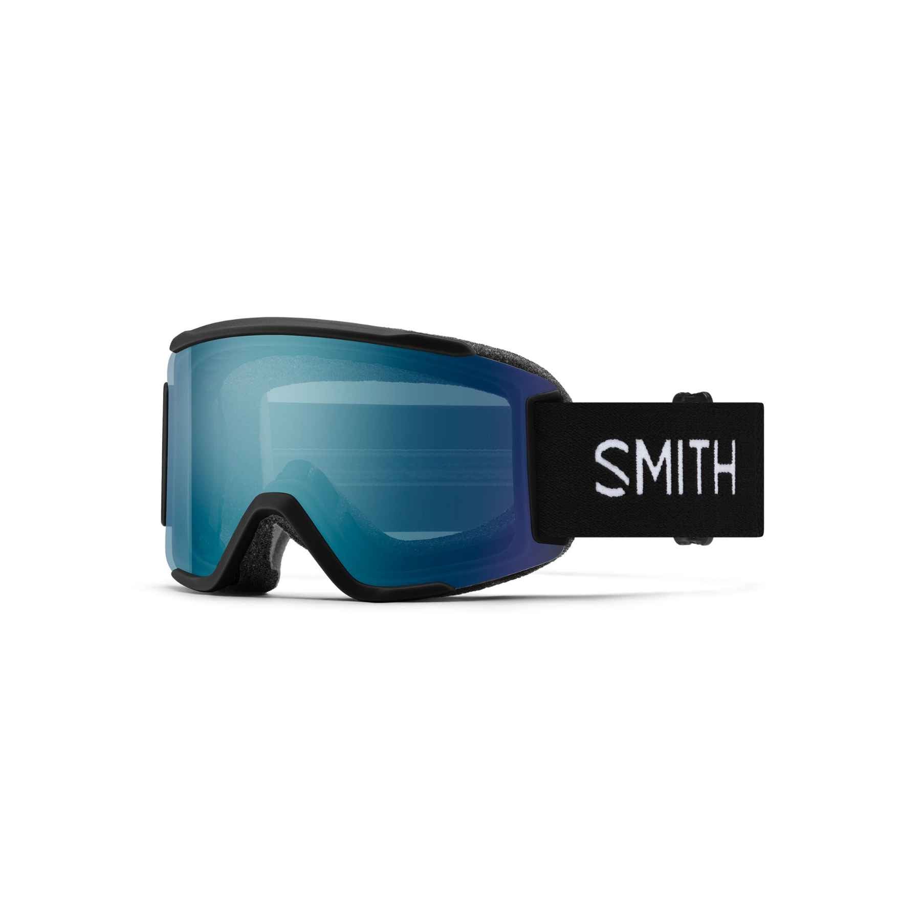 Smith Squad Ski Goggles in Black Blue