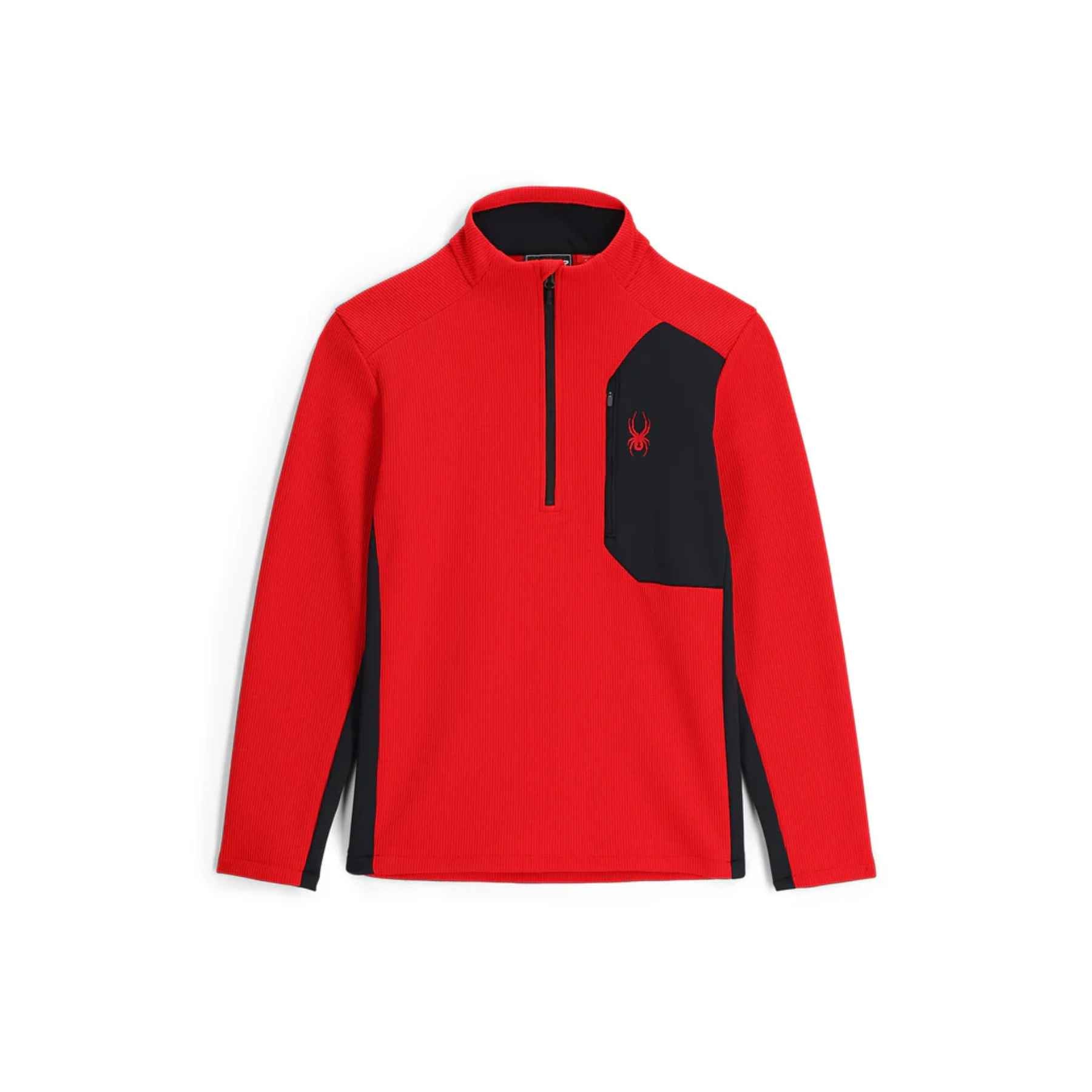 Spyder Bandit 1/2 Zip Jacket in Spyder Red