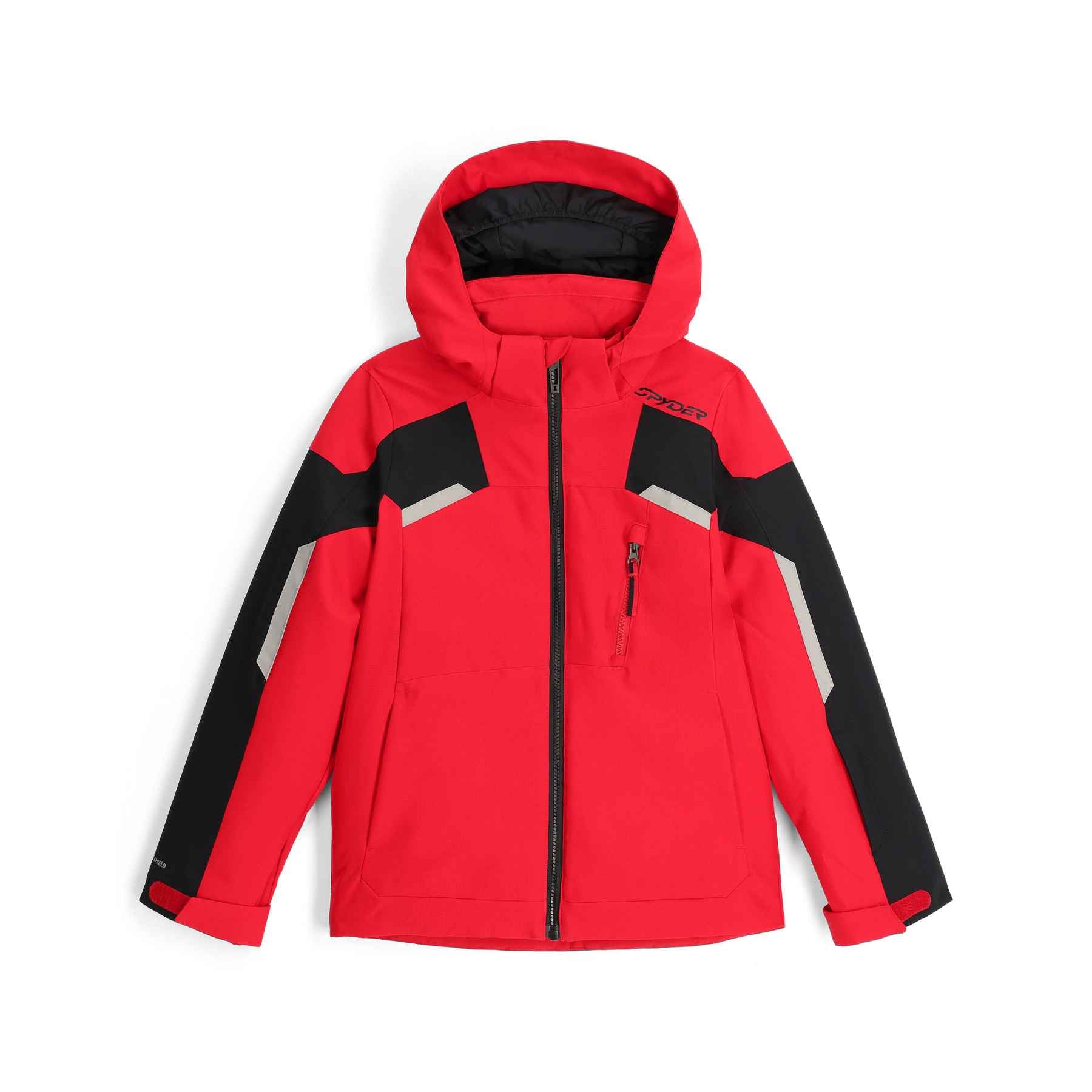 Spyder Boys Leader Jacket in Spyder Red