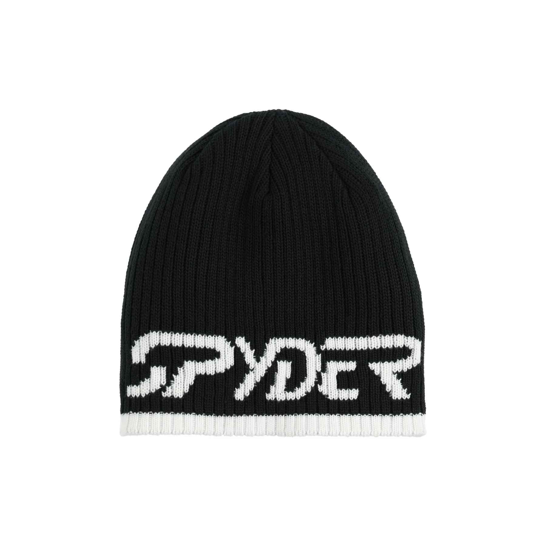 Spyder Logo Hat in Black-Escape