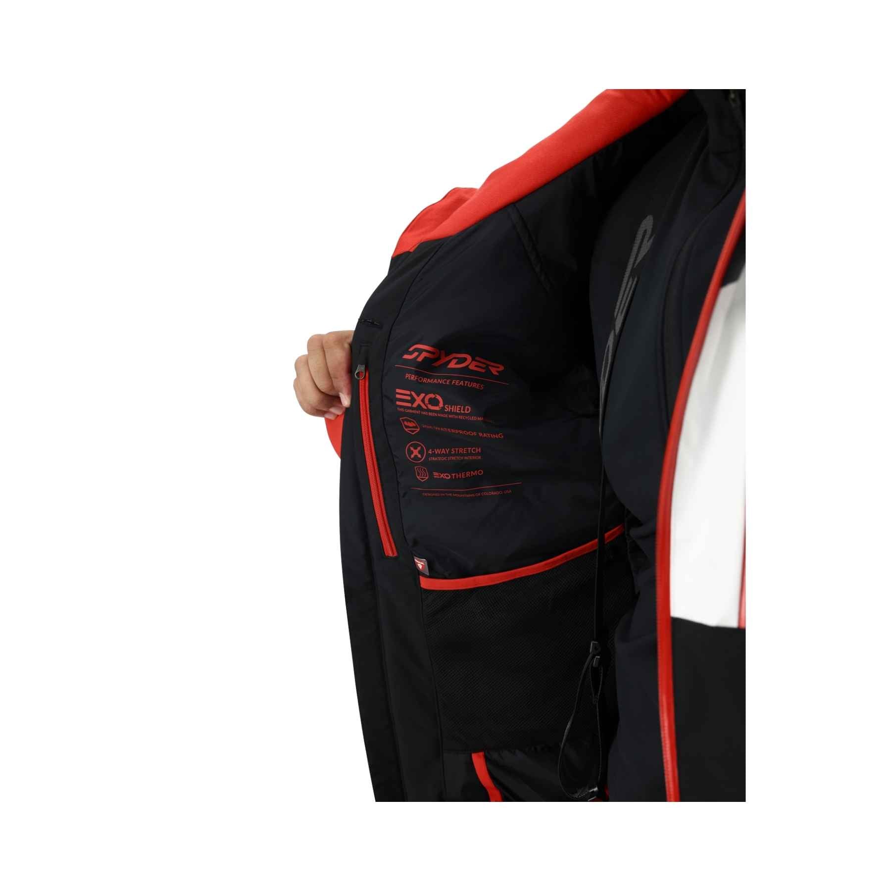 Spyder Rival Jacket in Black